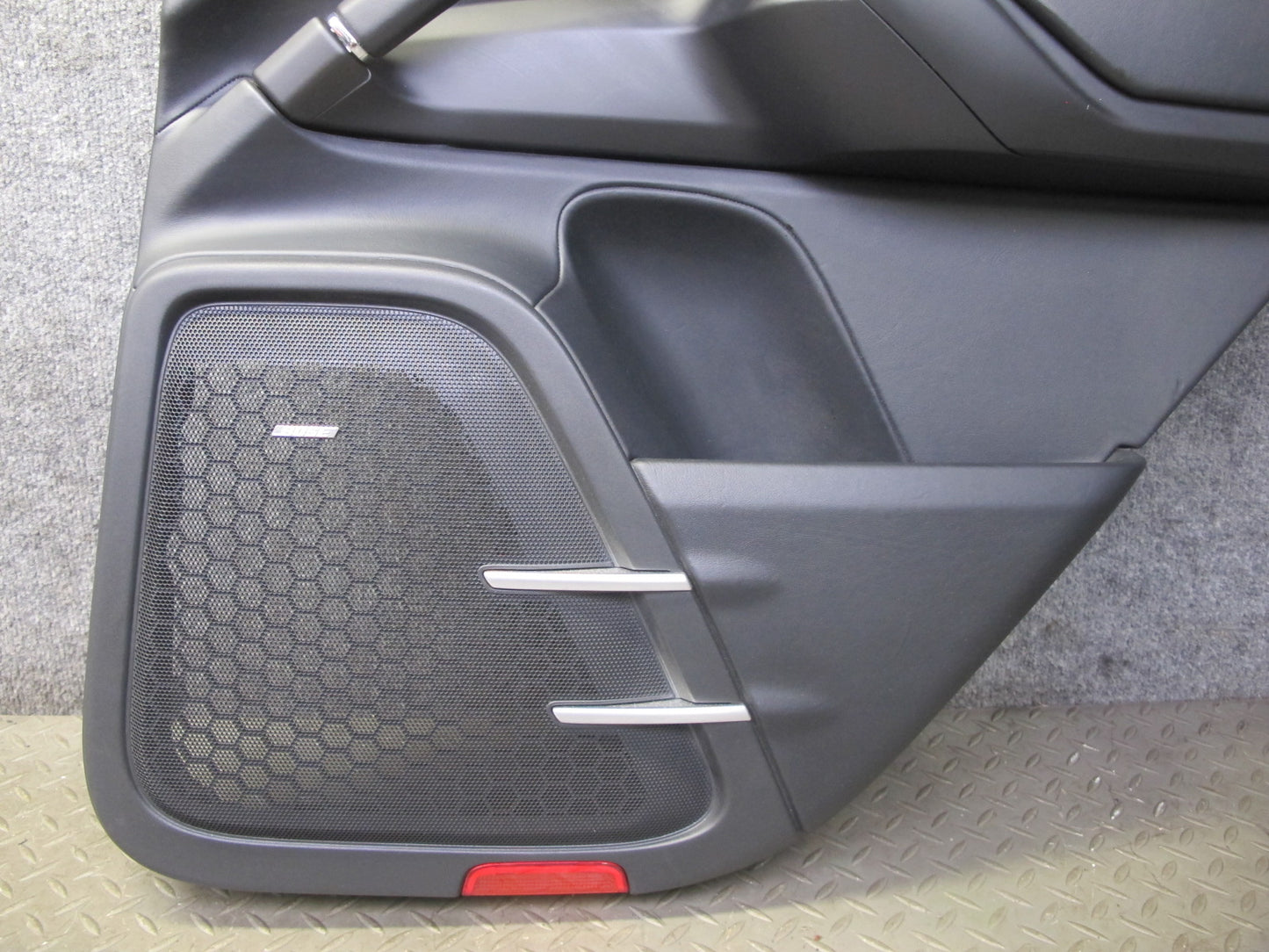11-18 Porsche Cayenne 958 Rear Left Right Side Interior Door Panel W/ Shade Set