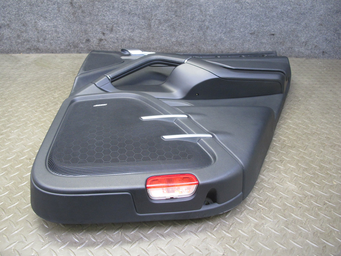 11-18 Porsche Cayenne 958 Rear Left Right Side Interior Door Panel W/ Shade Set