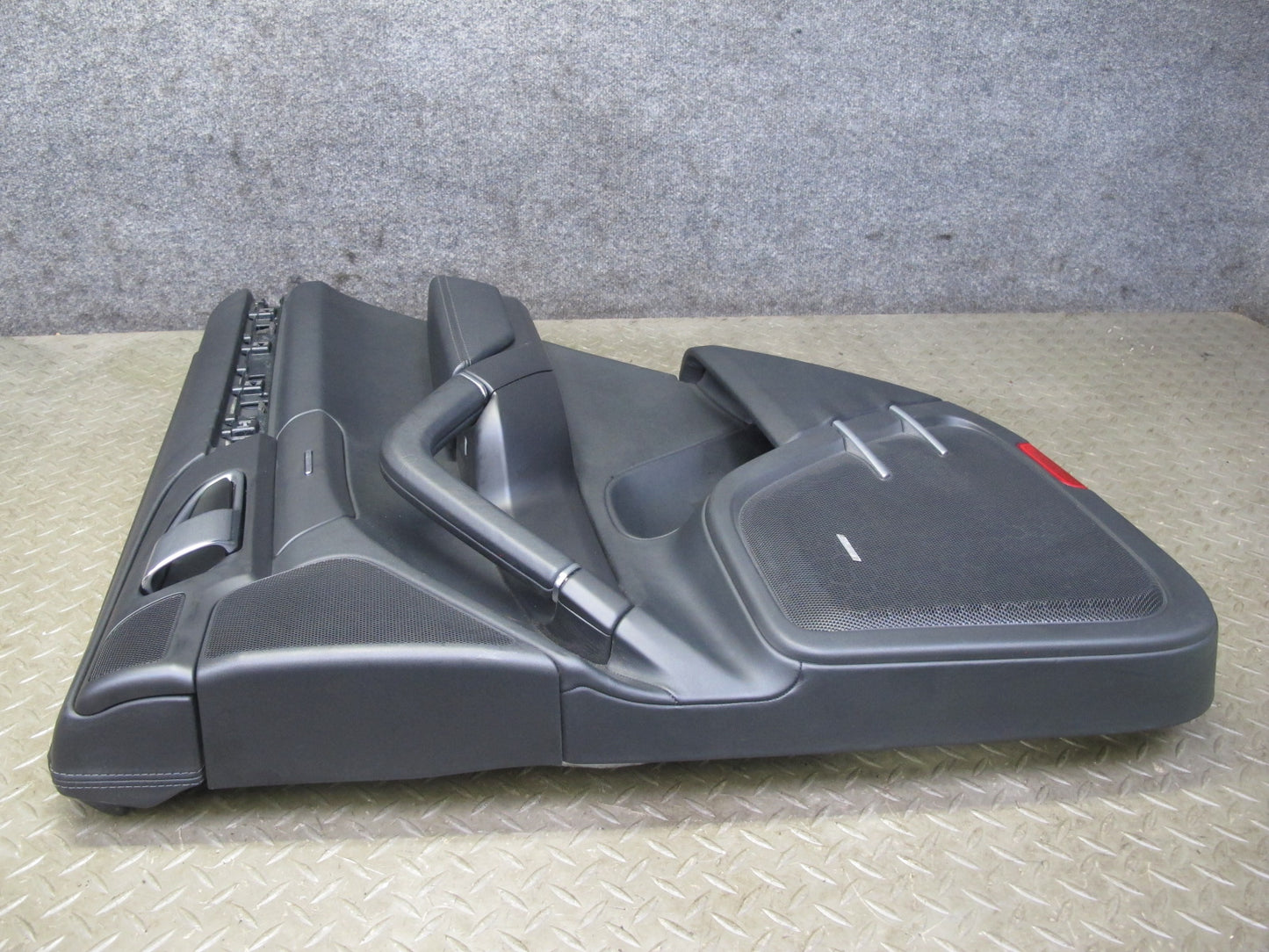 11-18 Porsche Cayenne 958 Rear Left Right Side Interior Door Panel W/ Shade Set