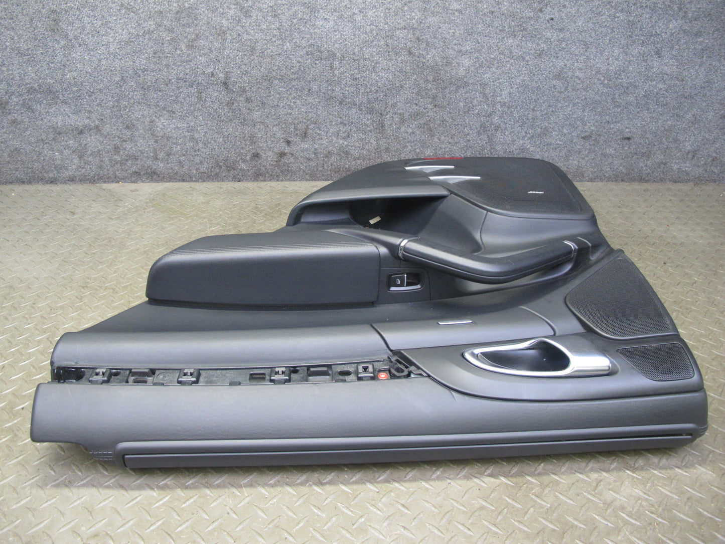 11-18 Porsche Cayenne 958 Rear Left Right Side Interior Door Panel W/ Shade Set