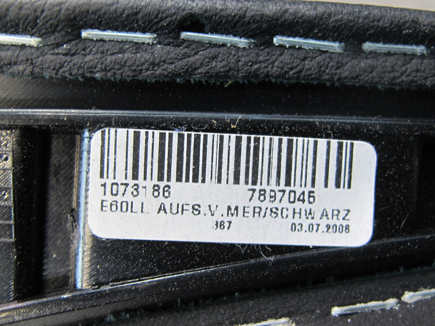 2006-2010 BMW E60 M5 535i Center Console Left Trim Cover Panel