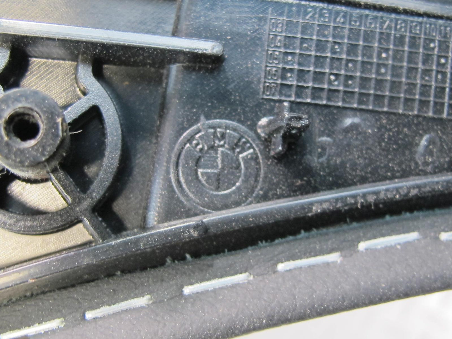 2006-2010 BMW E60 M5 535i Center Console Left Trim Cover Panel