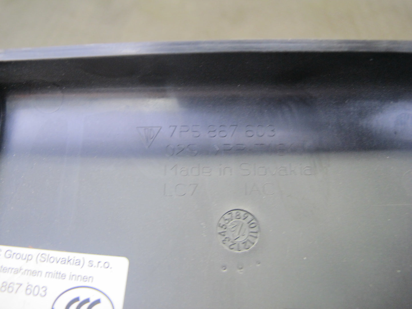 2011-2018 Porsche Cayenne 958 Tail Gate Trunk Door Lower Upper Trim Cover Set