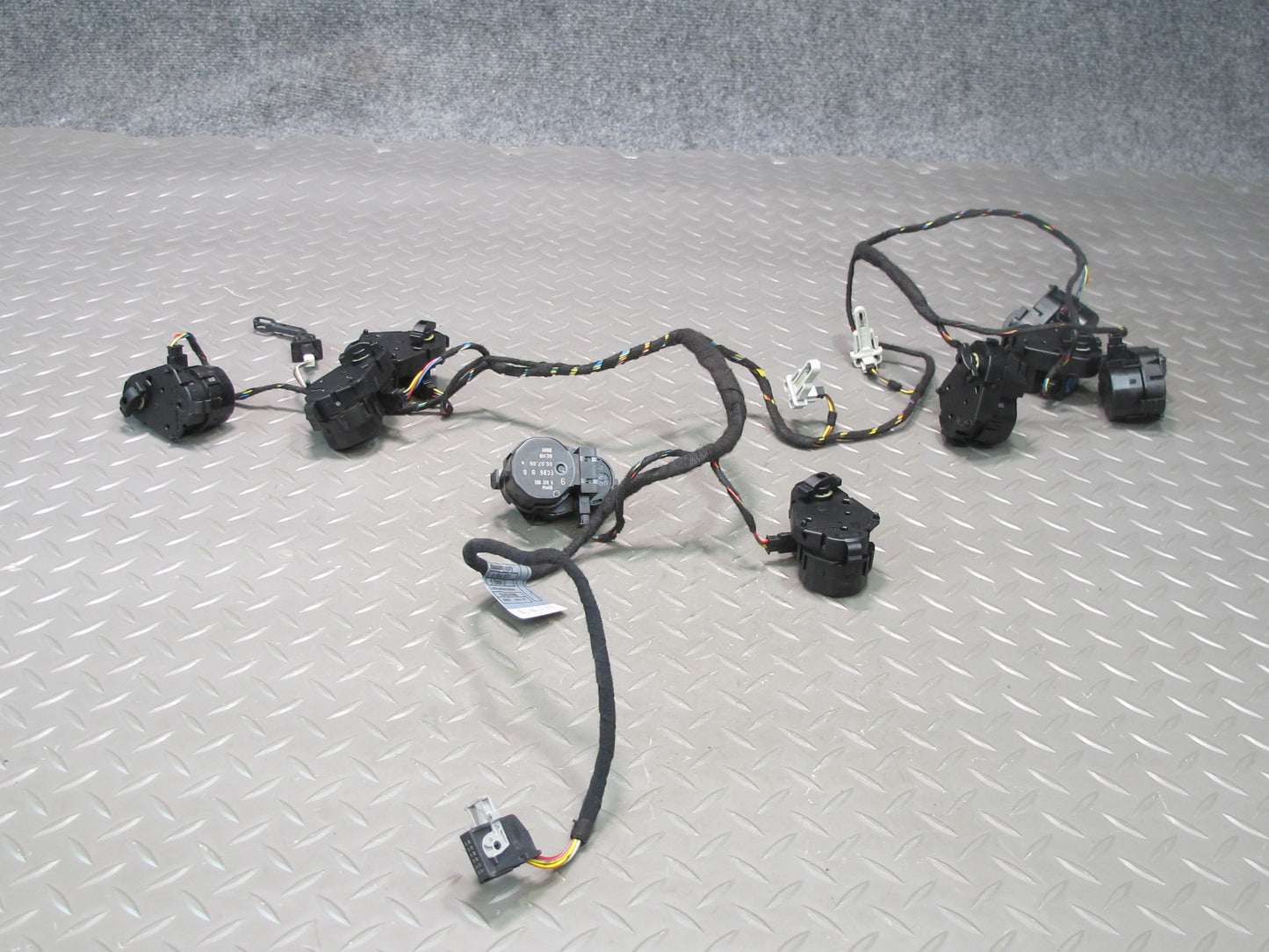 2006-2010 BMW E60 M5 535i A/C Heater Flap Door Actuator Motor Wiring Set