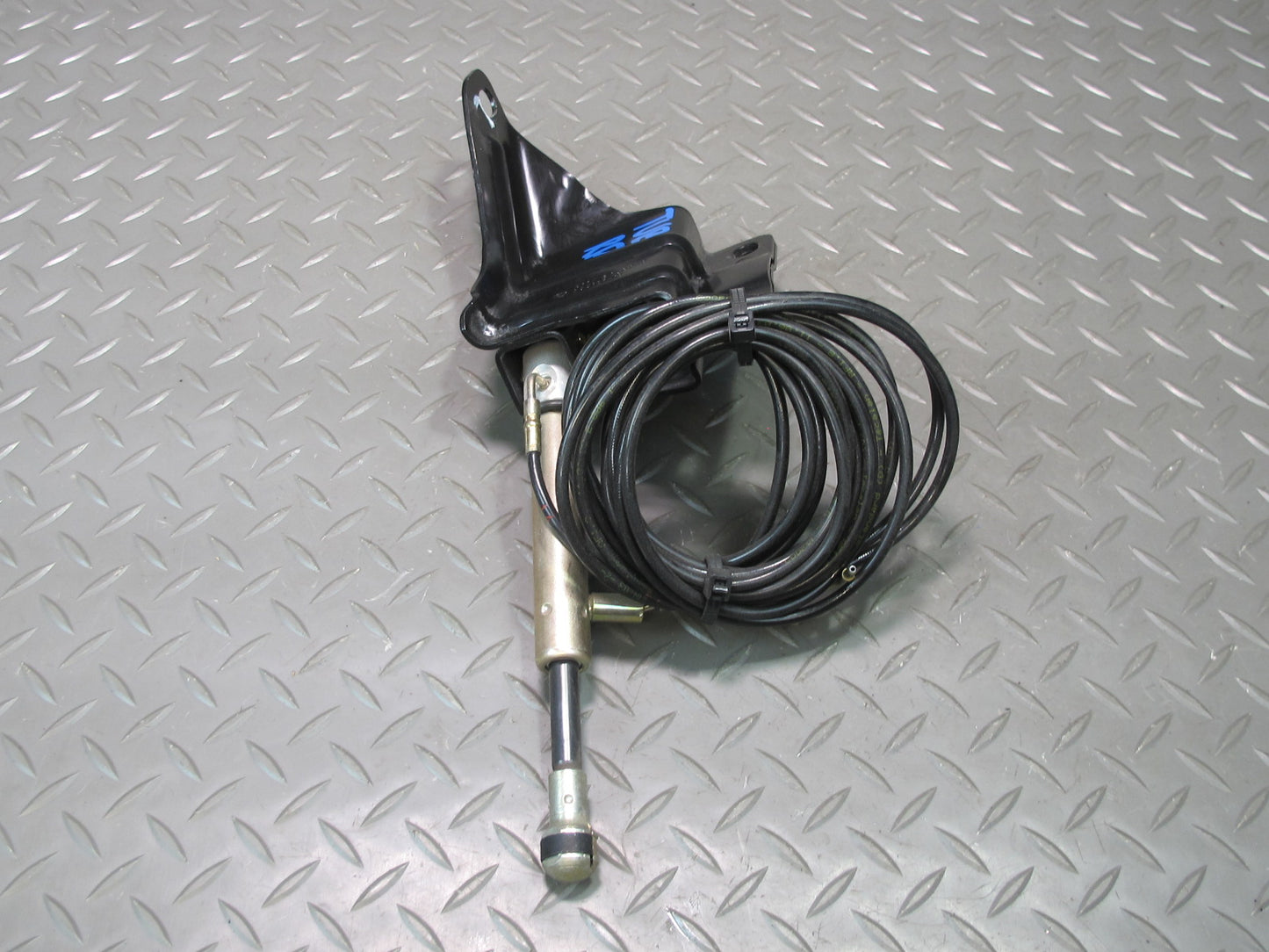 01-06 BMW E46 330Ci Conv Rear Left & Right TOP Hydraulic Cylinder w Pipe Set OEM