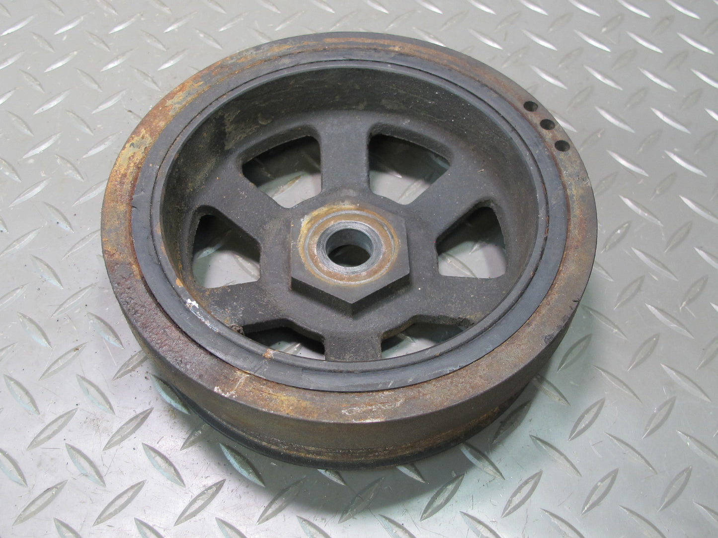 99-00 VW Eurovan T4 2.8L Crankshaft Pulley Harmonic Balancer OEM