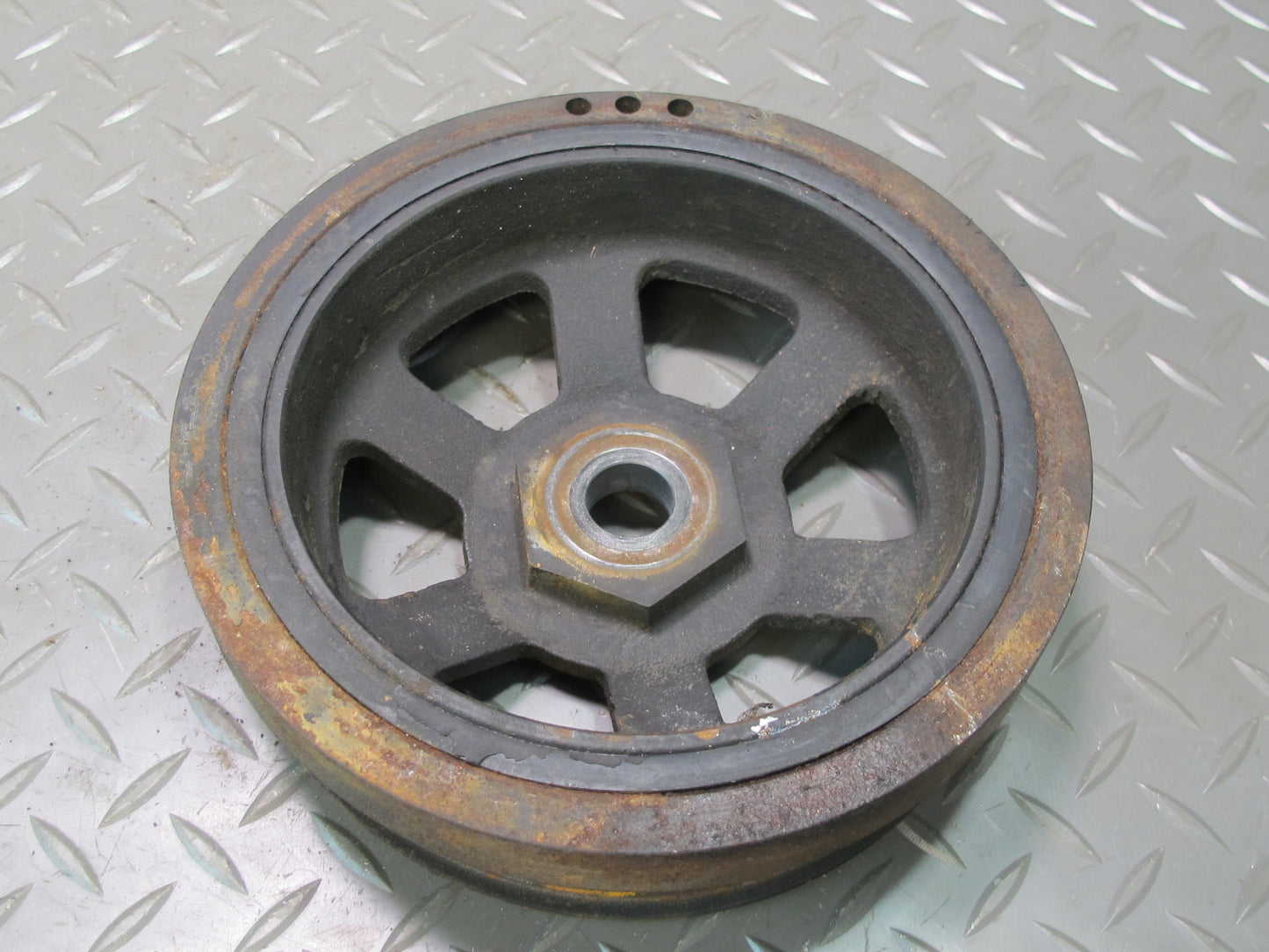 99-00 VW Eurovan T4 2.8L Crankshaft Pulley Harmonic Balancer OEM