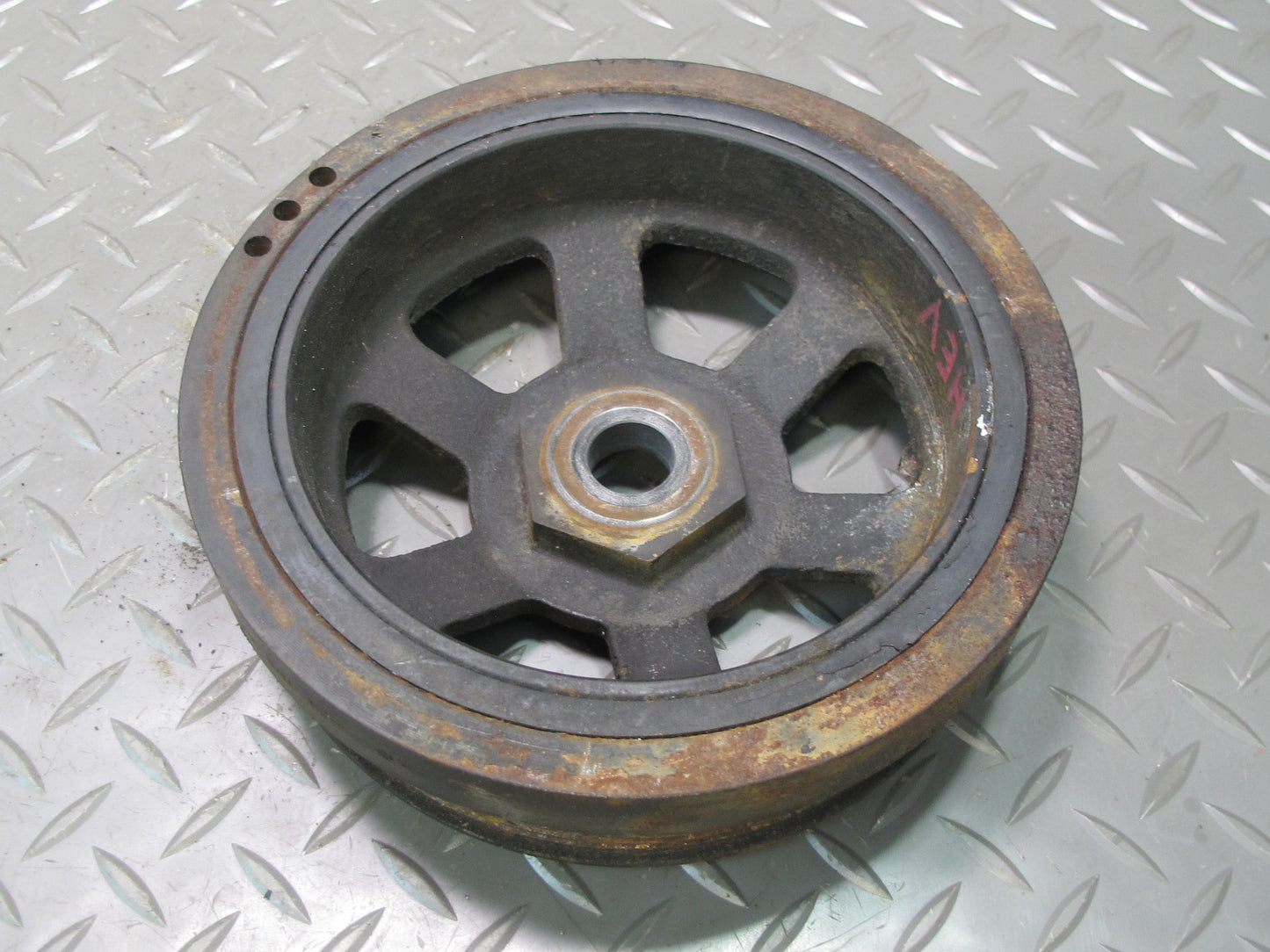 99-00 VW Eurovan T4 2.8L Crankshaft Pulley Harmonic Balancer OEM