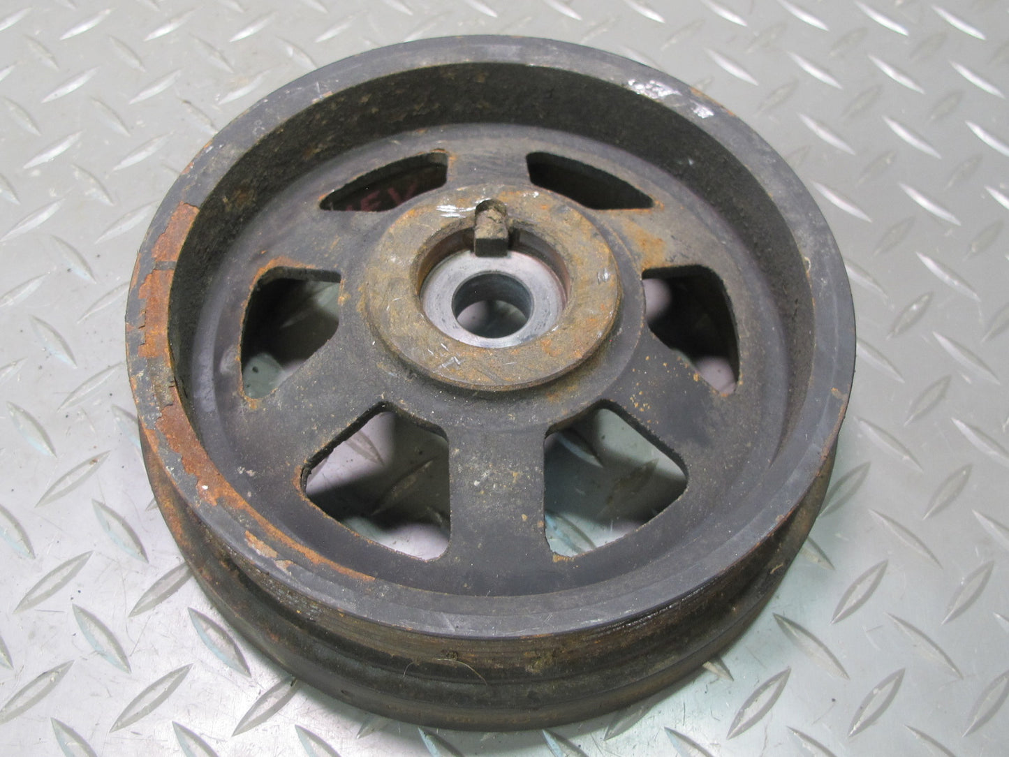 99-00 VW Eurovan T4 2.8L Crankshaft Pulley Harmonic Balancer OEM