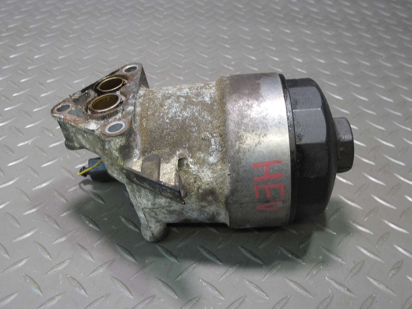 99-00 VW Eurovan T4 2.8L Engine Motor Oil Filter Housing OEM