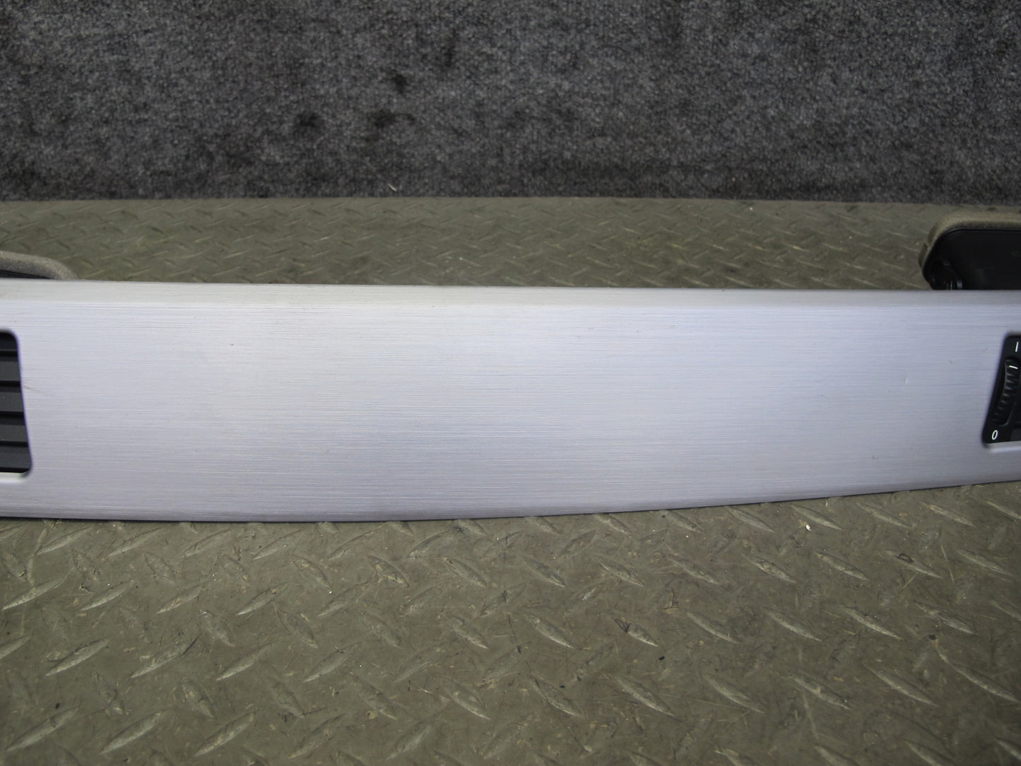 2006-2007 BMW E60 M5 Dash Door Console Aluminium Trim Bezel Cover Panel Set