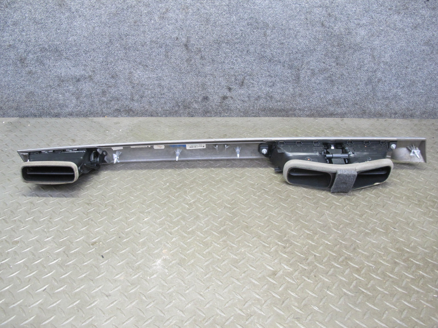 2006-2007 BMW E60 M5 Dash Door Console Aluminium Trim Bezel Cover Panel Set