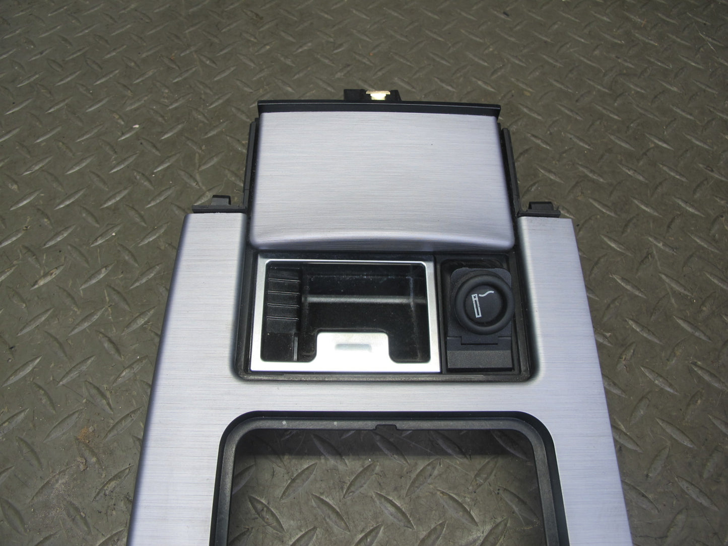 2006-2007 BMW E60 M5 Dash Door Console Aluminium Trim Bezel Cover Panel Set