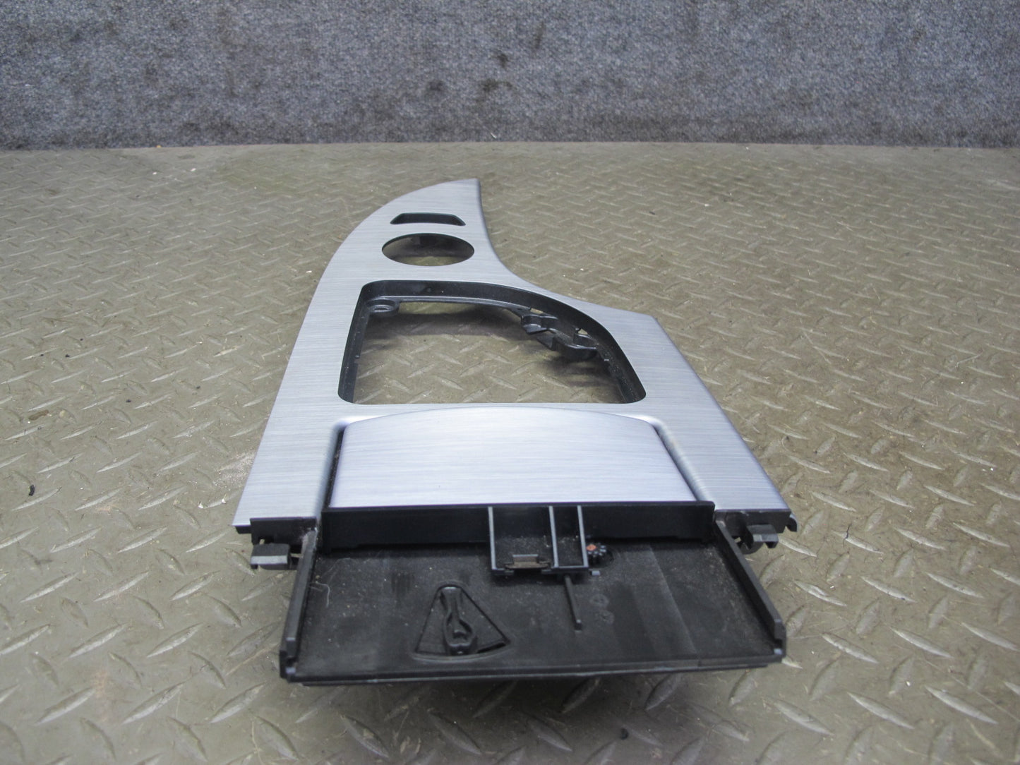 2006-2007 BMW E60 M5 Dash Door Console Aluminium Trim Bezel Cover Panel Set