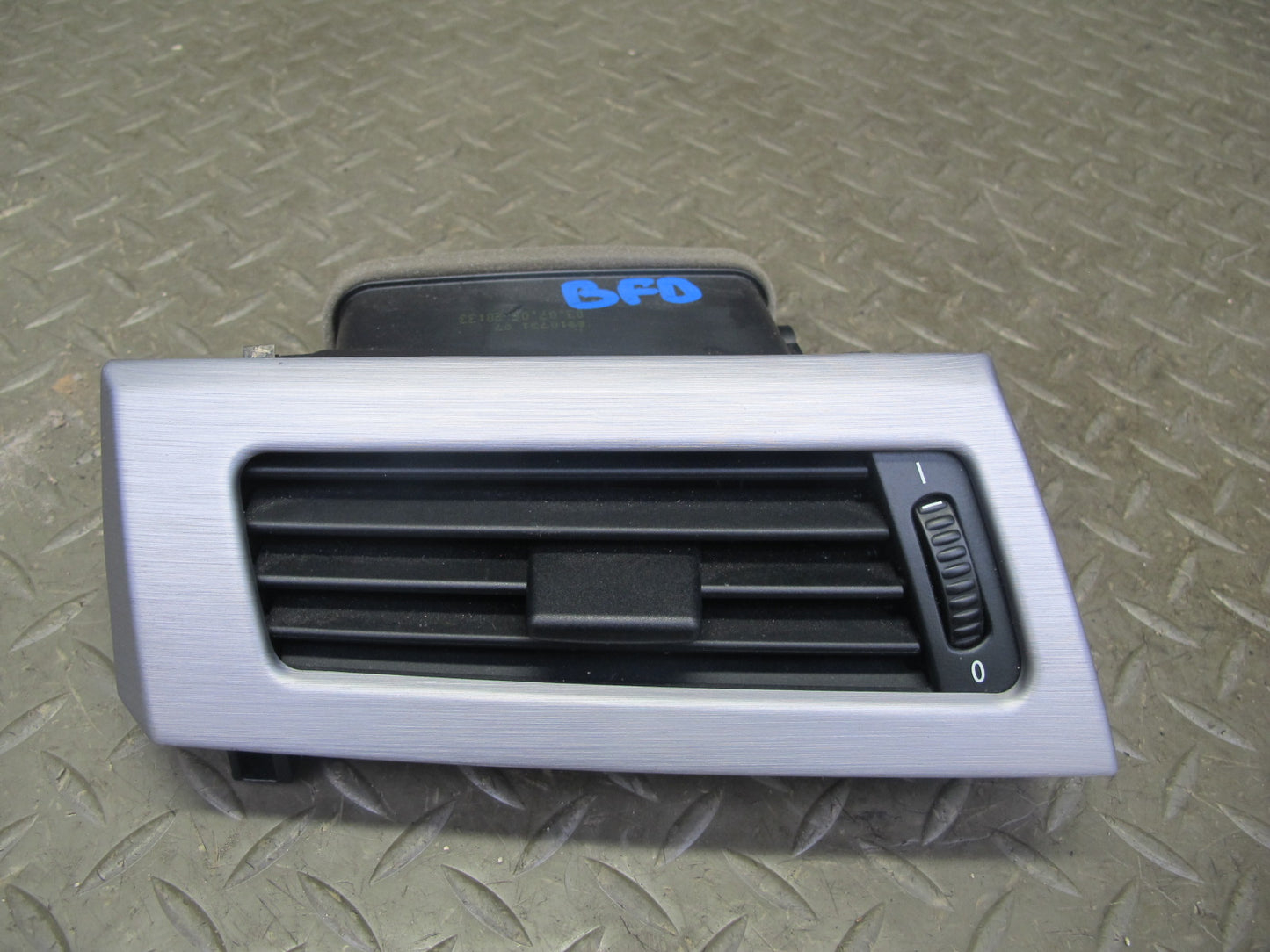 2006-2007 BMW E60 M5 Dash Door Console Aluminium Trim Bezel Cover Panel Set