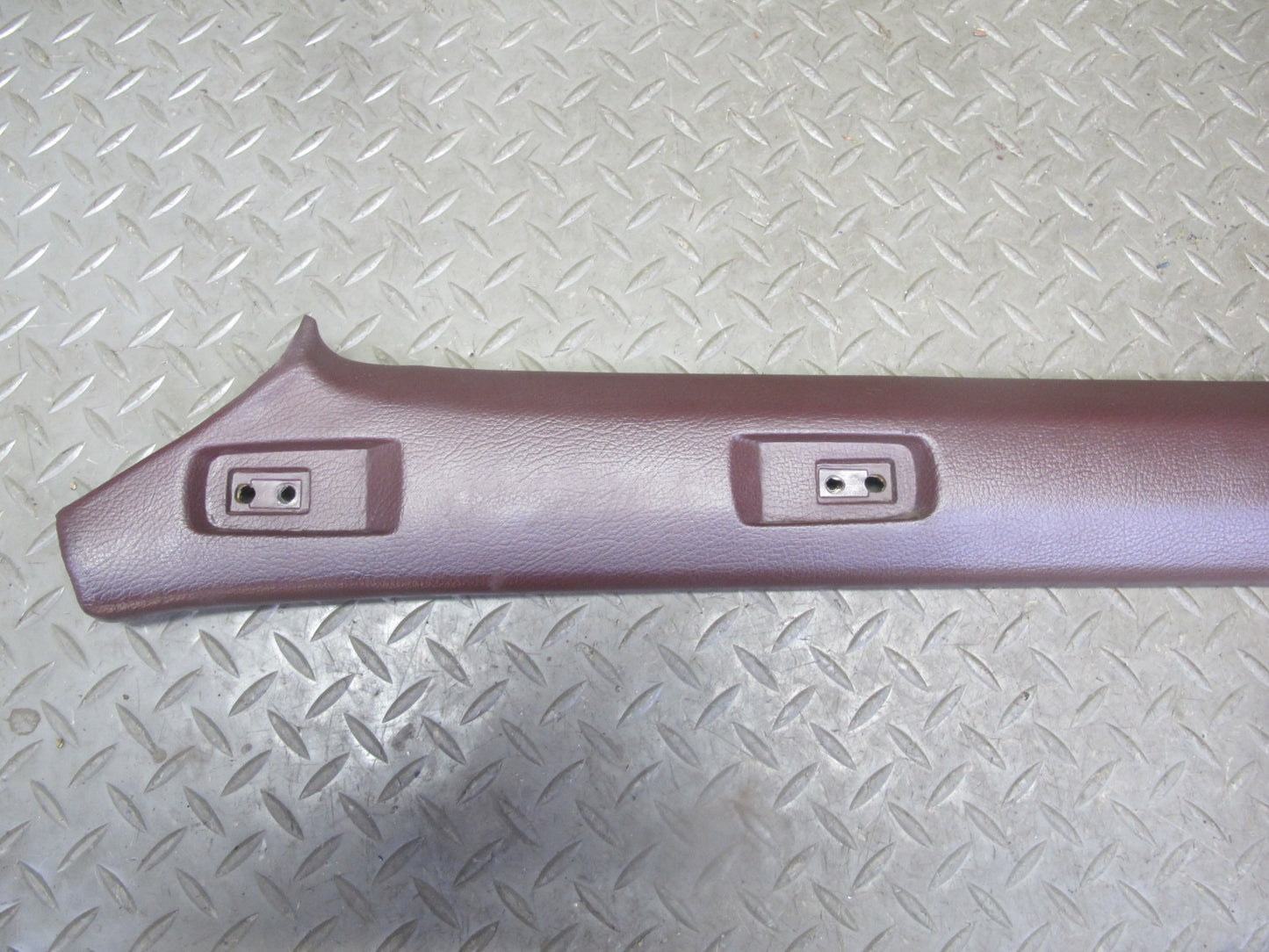 86-92 Toyota Supra MK3 Front Interior A Pillar Trim Cover Panel Set Maroon OEM