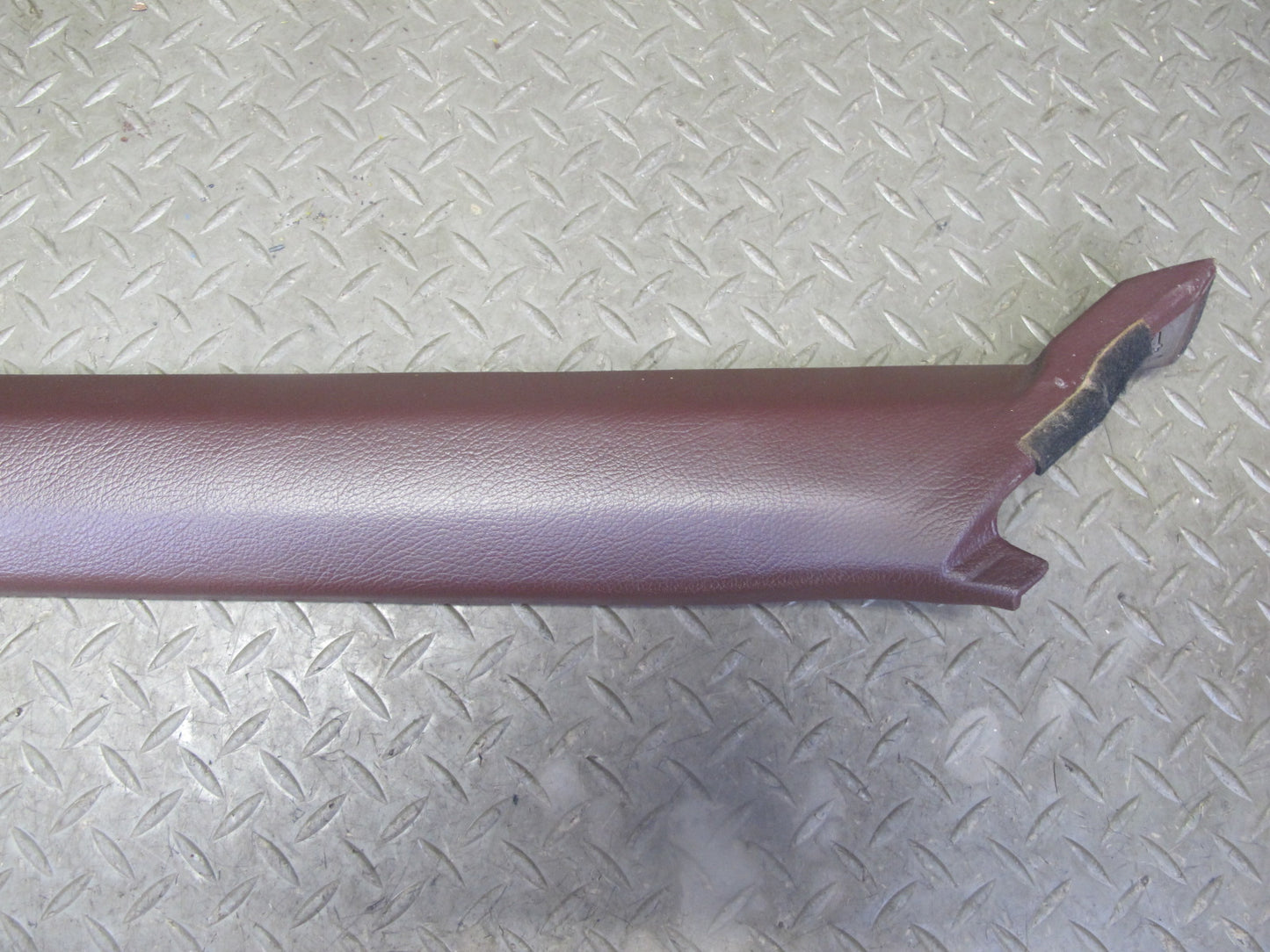 86-92 Toyota Supra MK3 Front Interior A Pillar Trim Cover Panel Set Maroon OEM