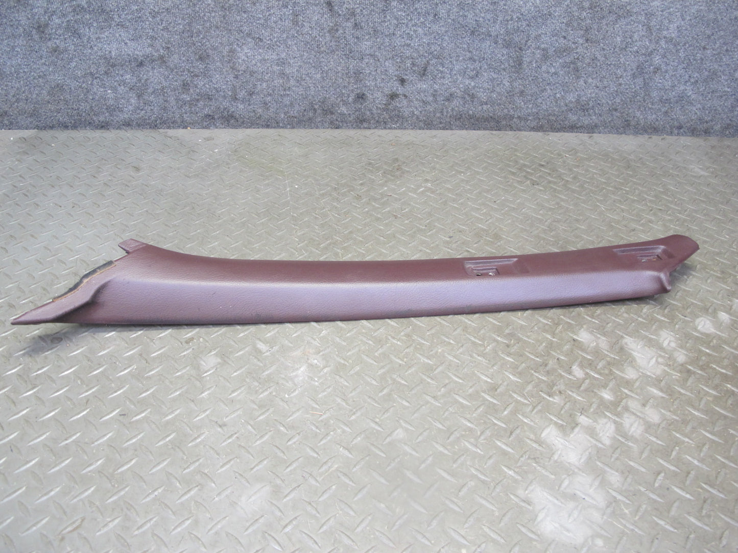 86-92 Toyota Supra MK3 Front Interior A Pillar Trim Cover Panel Set Maroon OEM