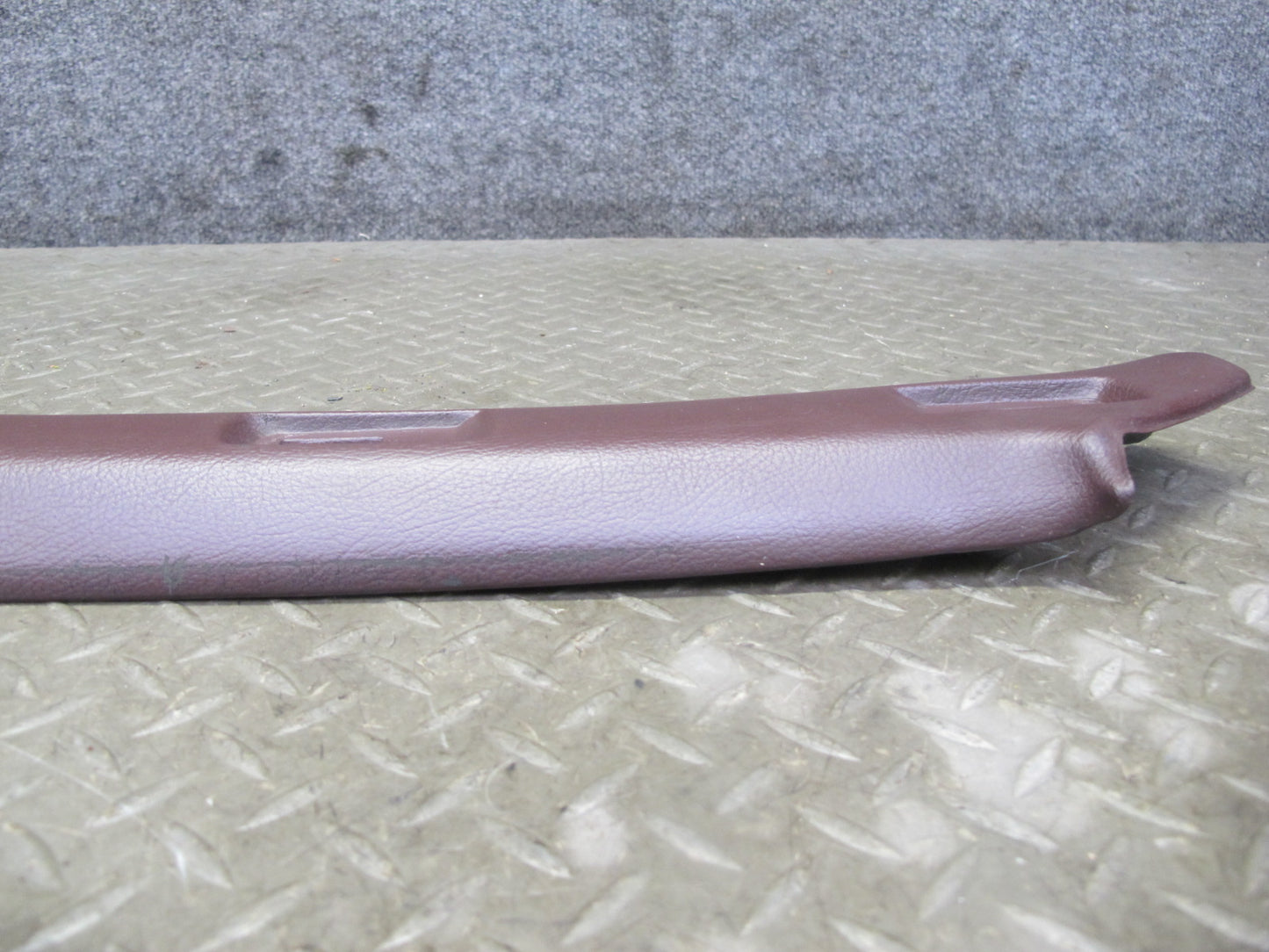 86-92 Toyota Supra MK3 Front Interior A Pillar Trim Cover Panel Set Maroon OEM