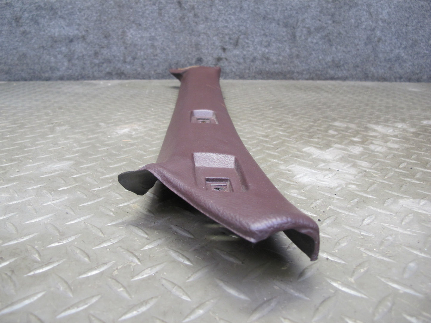 86-92 Toyota Supra MK3 Front Interior A Pillar Trim Cover Panel Set Maroon OEM