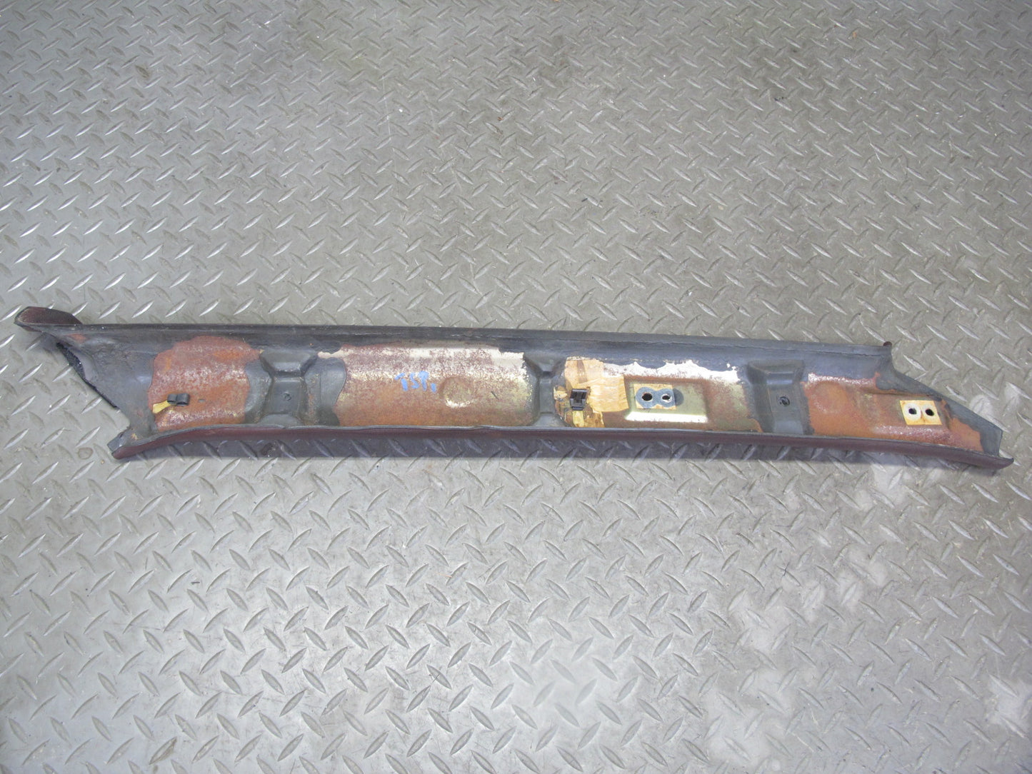 86-92 Toyota Supra MK3 Front Interior A Pillar Trim Cover Panel Set Maroon OEM