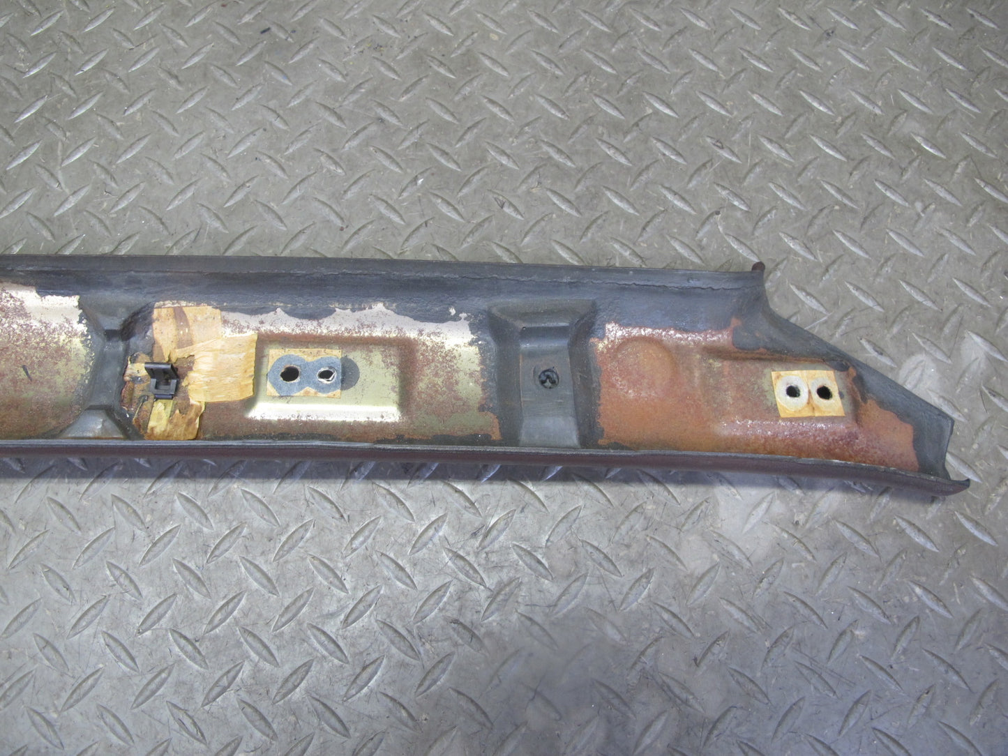 86-92 Toyota Supra MK3 Front Interior A Pillar Trim Cover Panel Set Maroon OEM