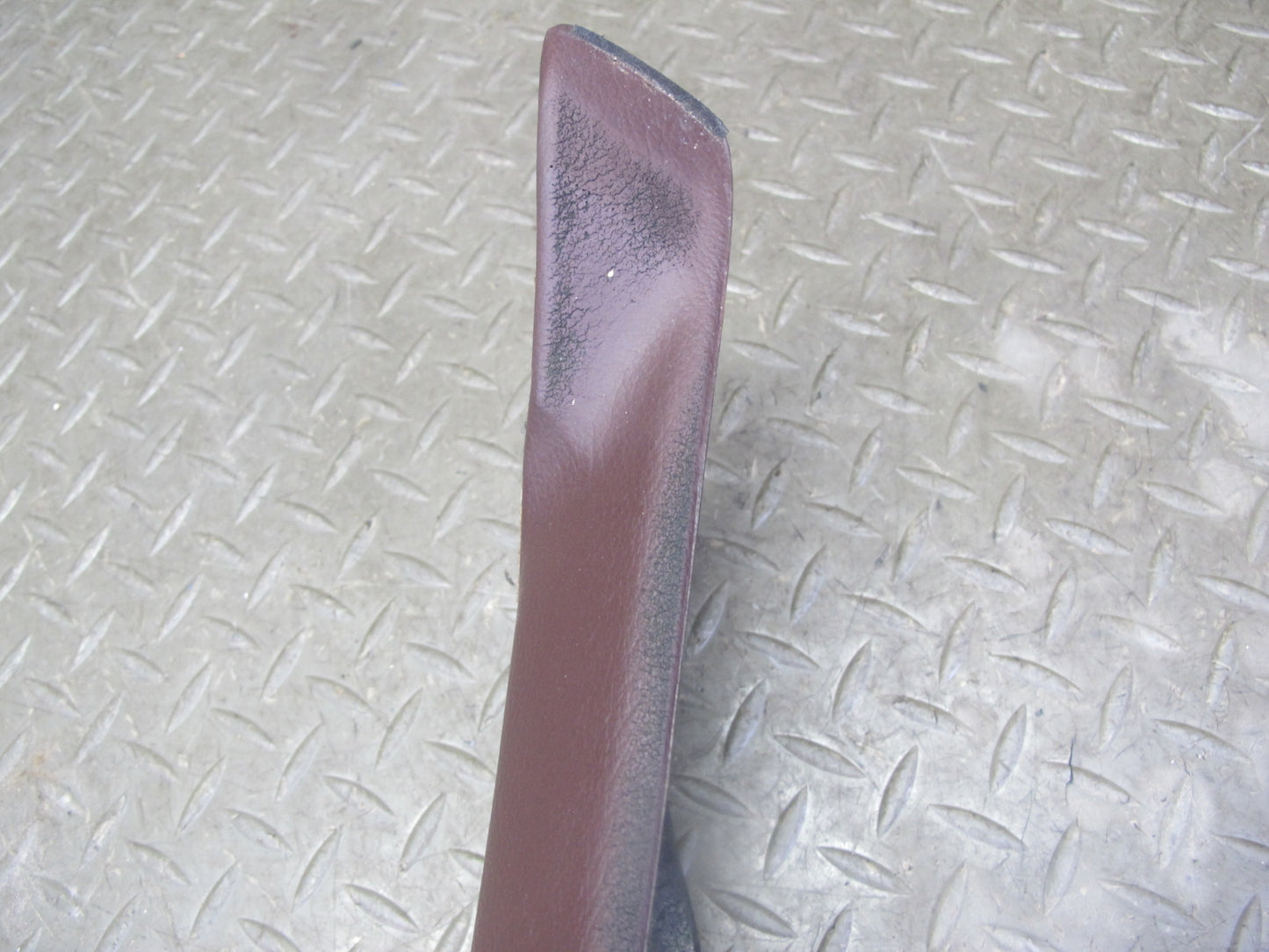 86-92 Toyota Supra MK3 Front Interior A Pillar Trim Cover Panel Set Maroon OEM