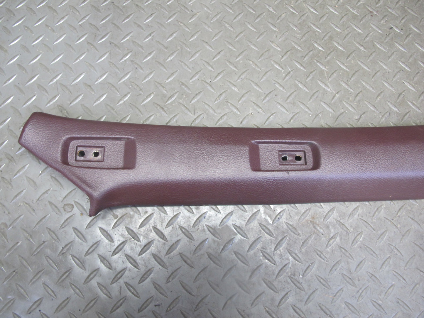 86-92 Toyota Supra MK3 Front Interior A Pillar Trim Cover Panel Set Maroon OEM