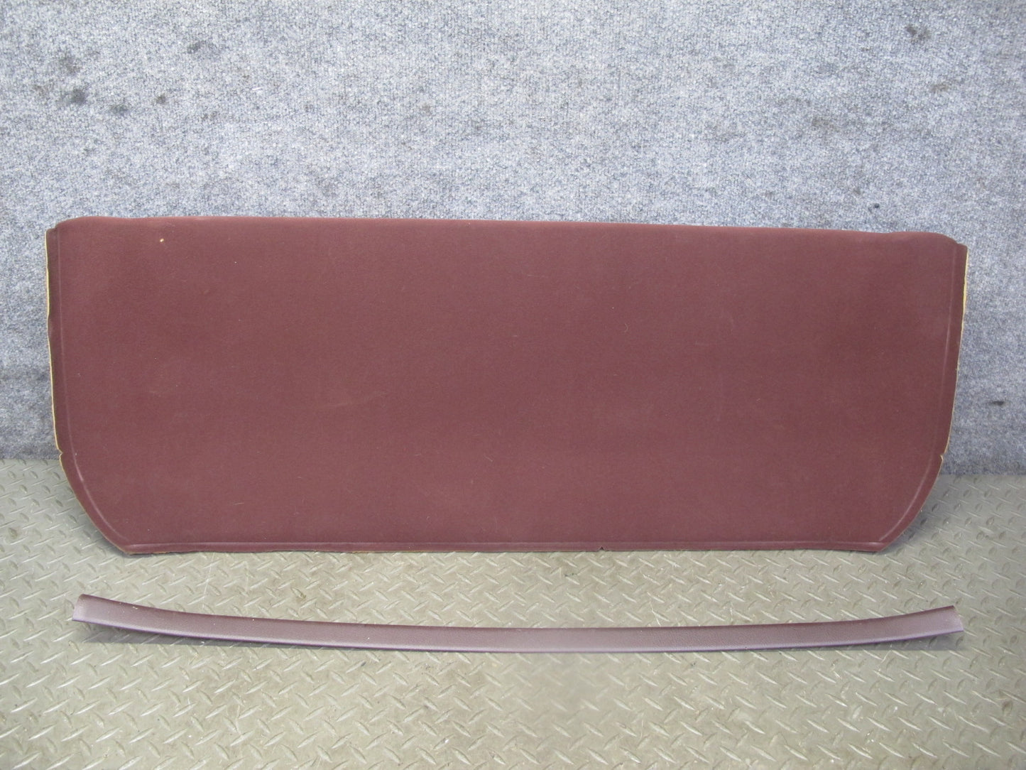86-90 Toyota Supra MA70L MK3 Targa Rear Roof Headliner w Trim Set Maroon OEM