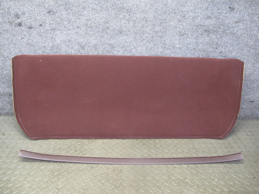 86-90 Toyota Supra MA70L MK3 Targa Rear Roof Headliner w Trim Set Maroon OEM