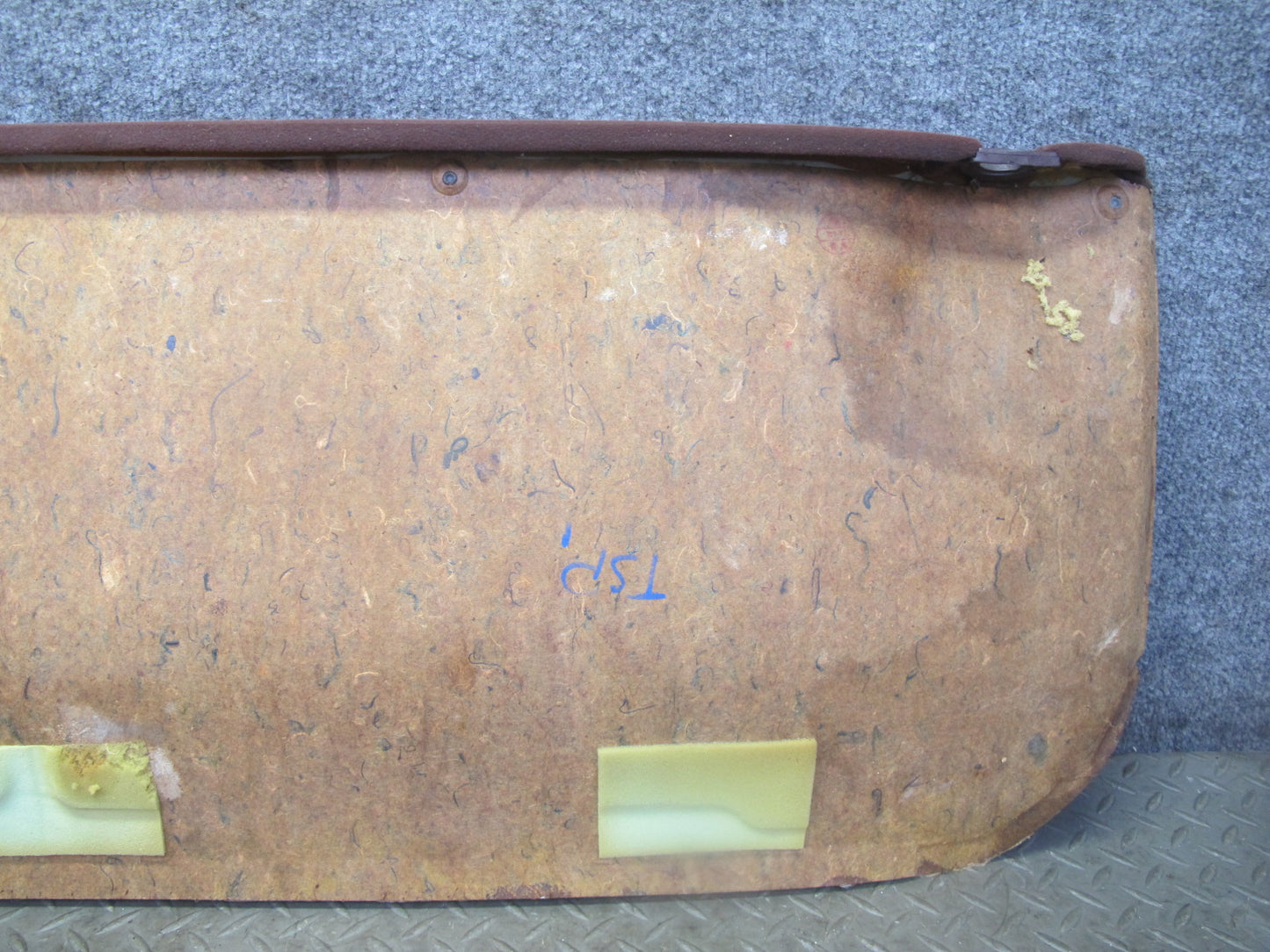 86-90 Toyota Supra MA70L MK3 Targa Rear Roof Headliner w Trim Set Maroon OEM