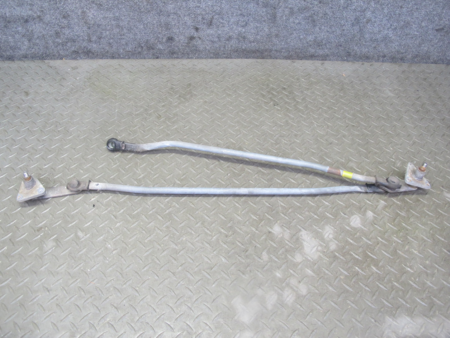 86-92 Toyota Supra MA70L Front Windshield Wiper Transmission Linkage w Motor OEM