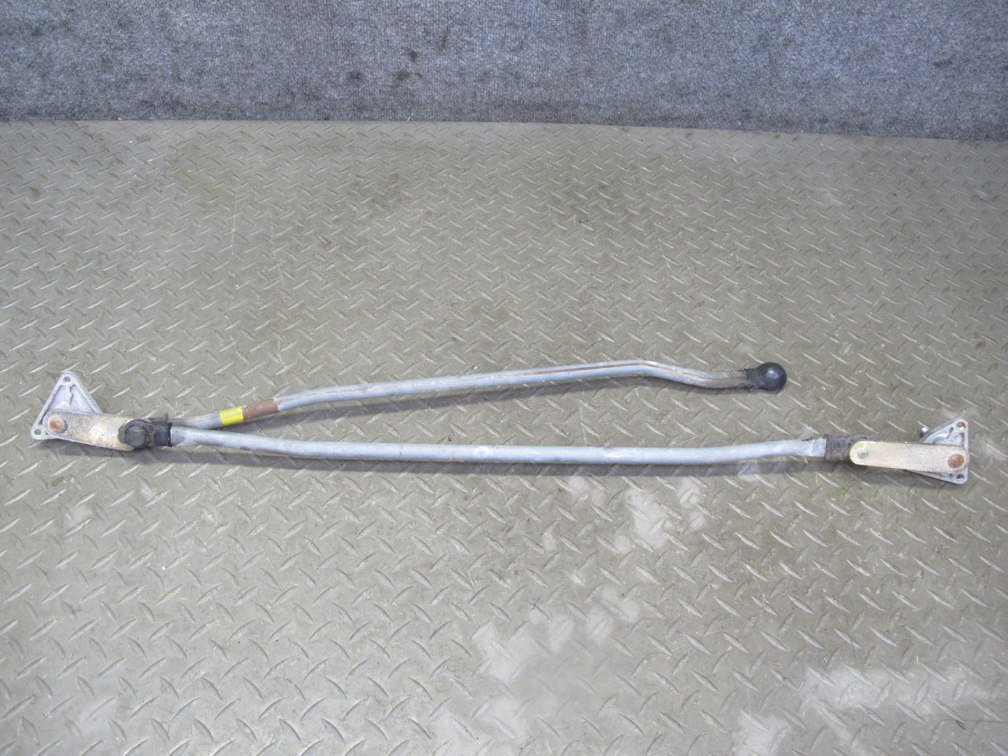 86-92 Toyota Supra MA70L Front Windshield Wiper Transmission Linkage w Motor OEM