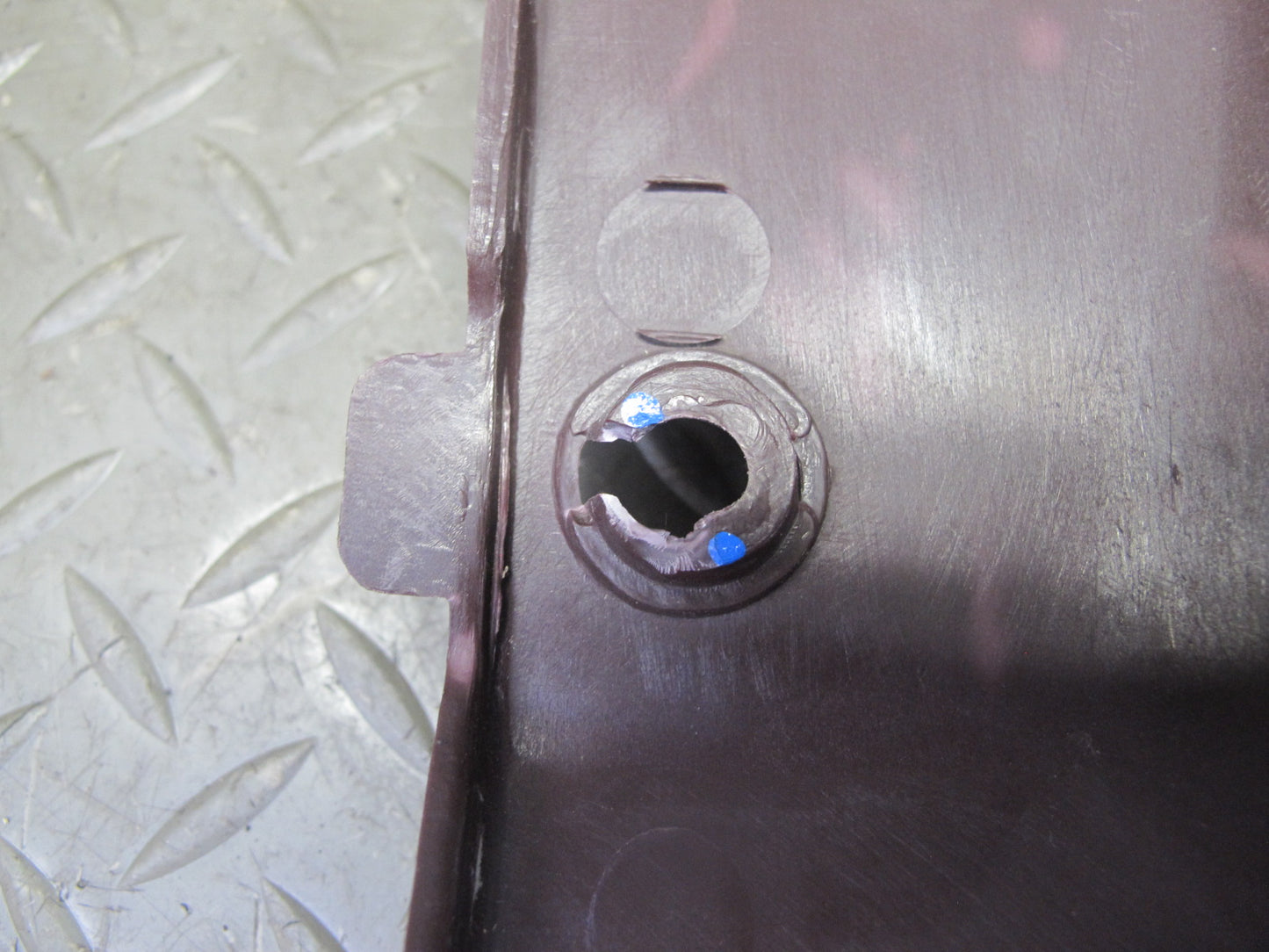 86-92 Toyota Supra MA70L MK3 Rear Trunk Hatch Center Trim Cover Panel Maroon OEM