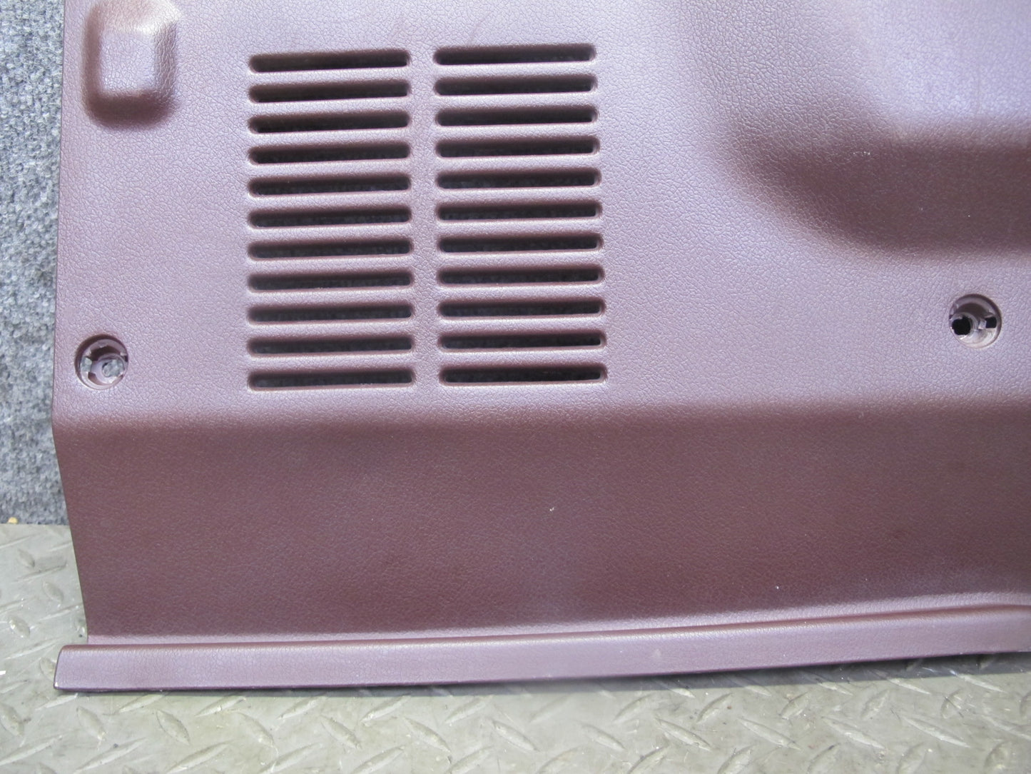 86-92 Toyota Supra MA70L MK3 Rear Trunk Hatch Center Trim Cover Panel Maroon OEM