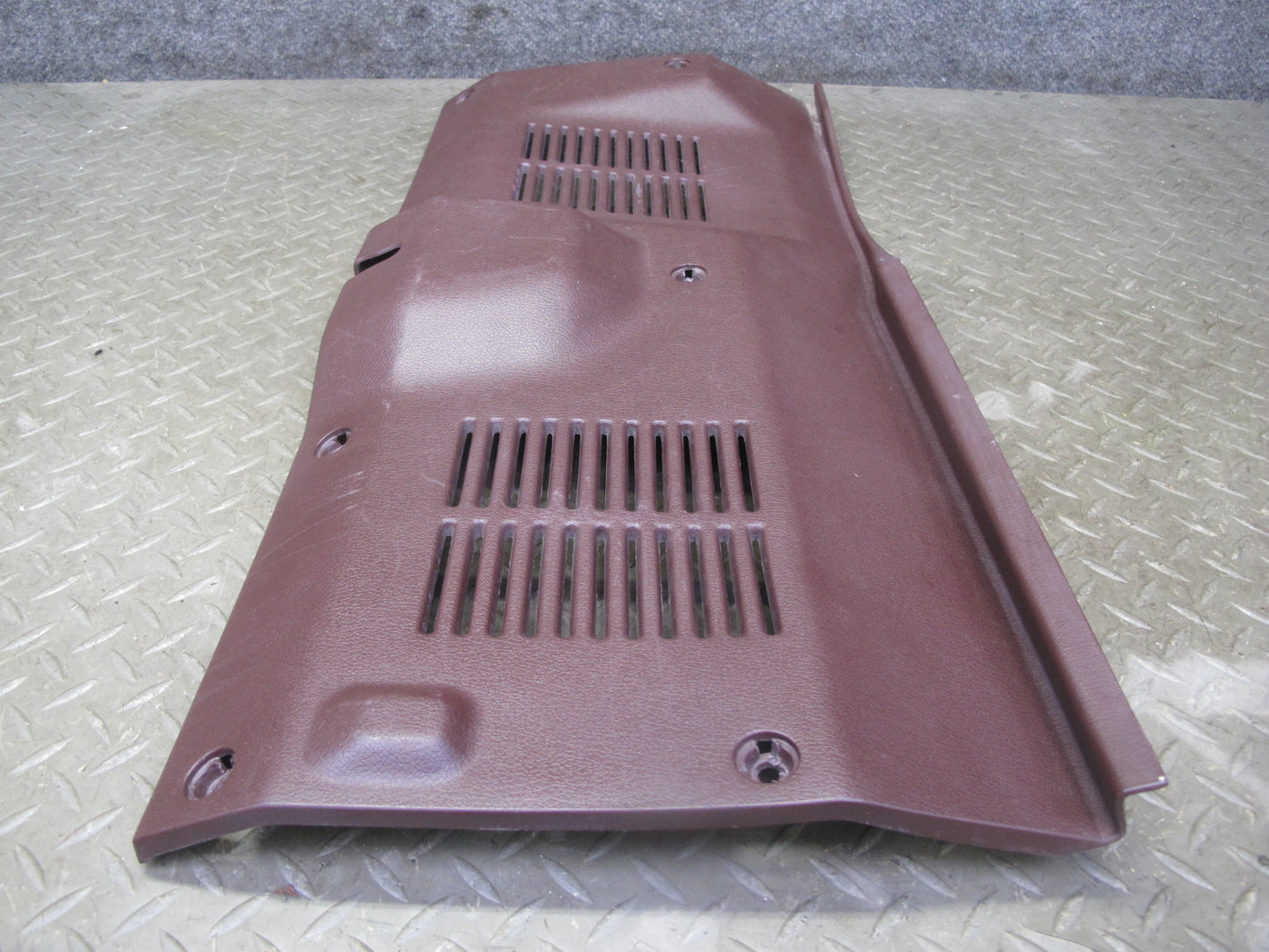 86-92 Toyota Supra MA70L MK3 Rear Trunk Hatch Center Trim Cover Panel Maroon OEM