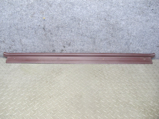 86-92 Toyota Supra MA70L MK3 Left or Right Door Scuff Sill Plate Trim Maroon OEM