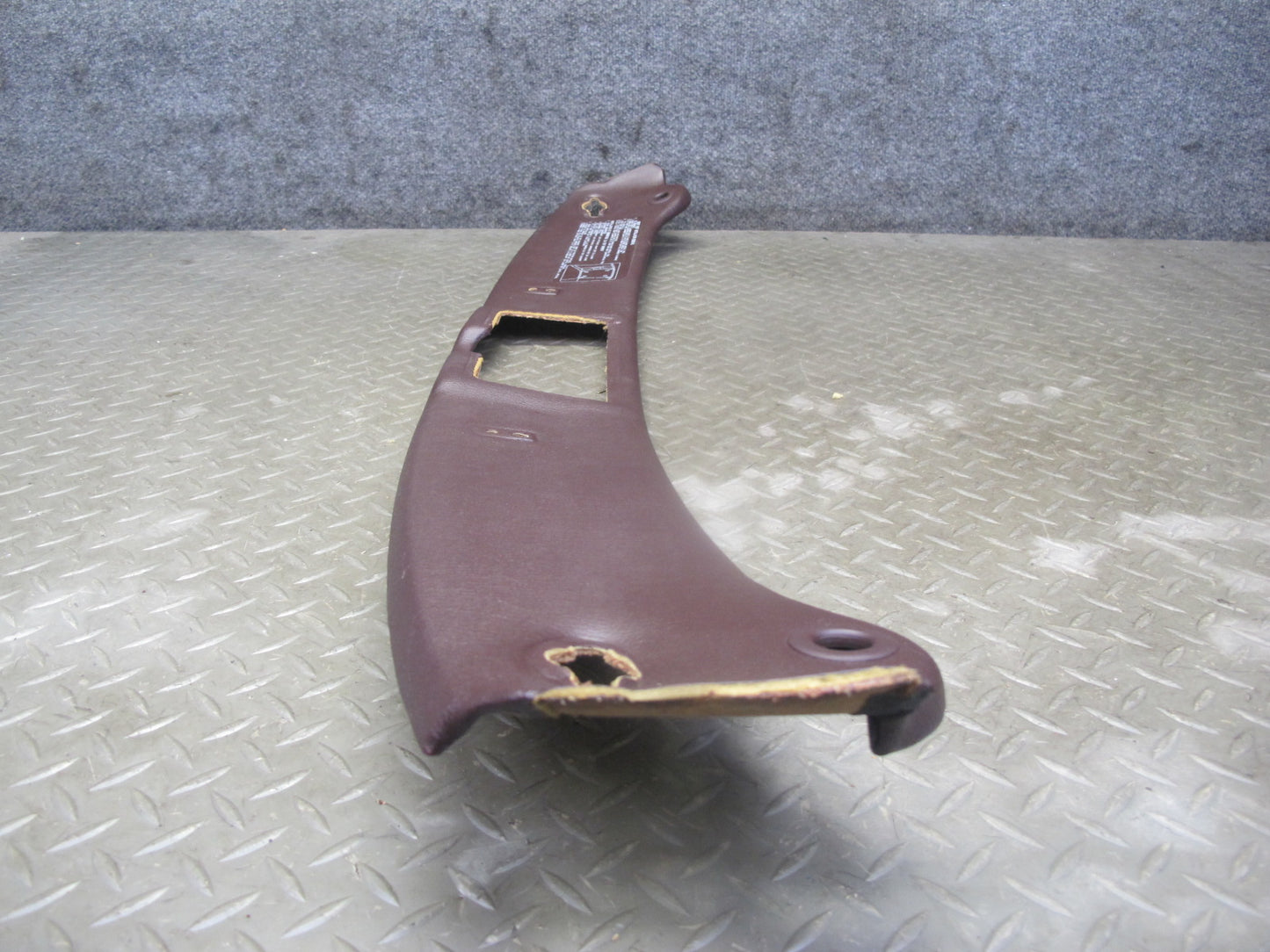 86-92 Toyota Supra MA70L MK3 Targa Front Upper Headliner Trim Cover Maroon OEM