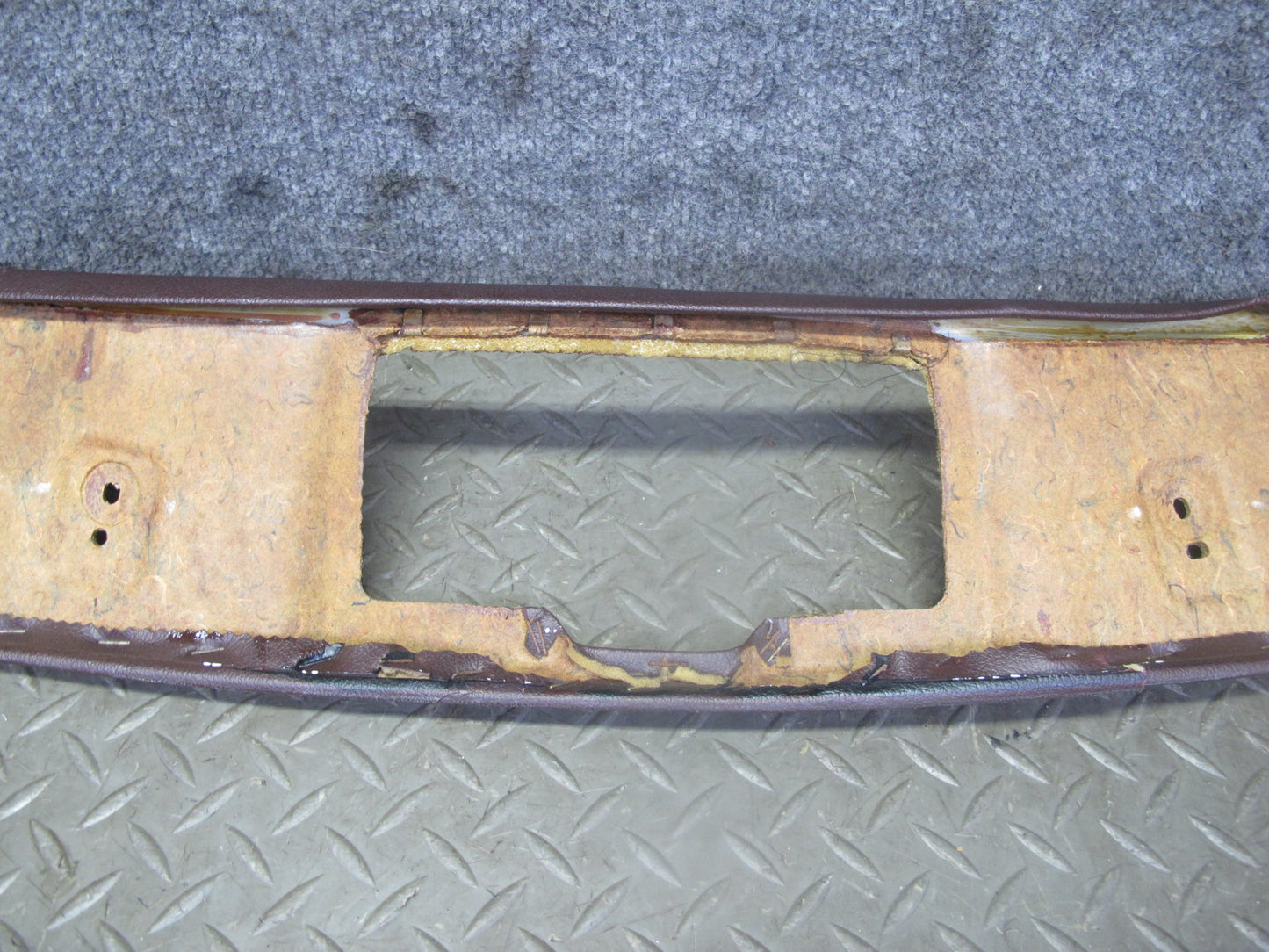 86-92 Toyota Supra MA70L MK3 Targa Front Upper Headliner Trim Cover Maroon OEM