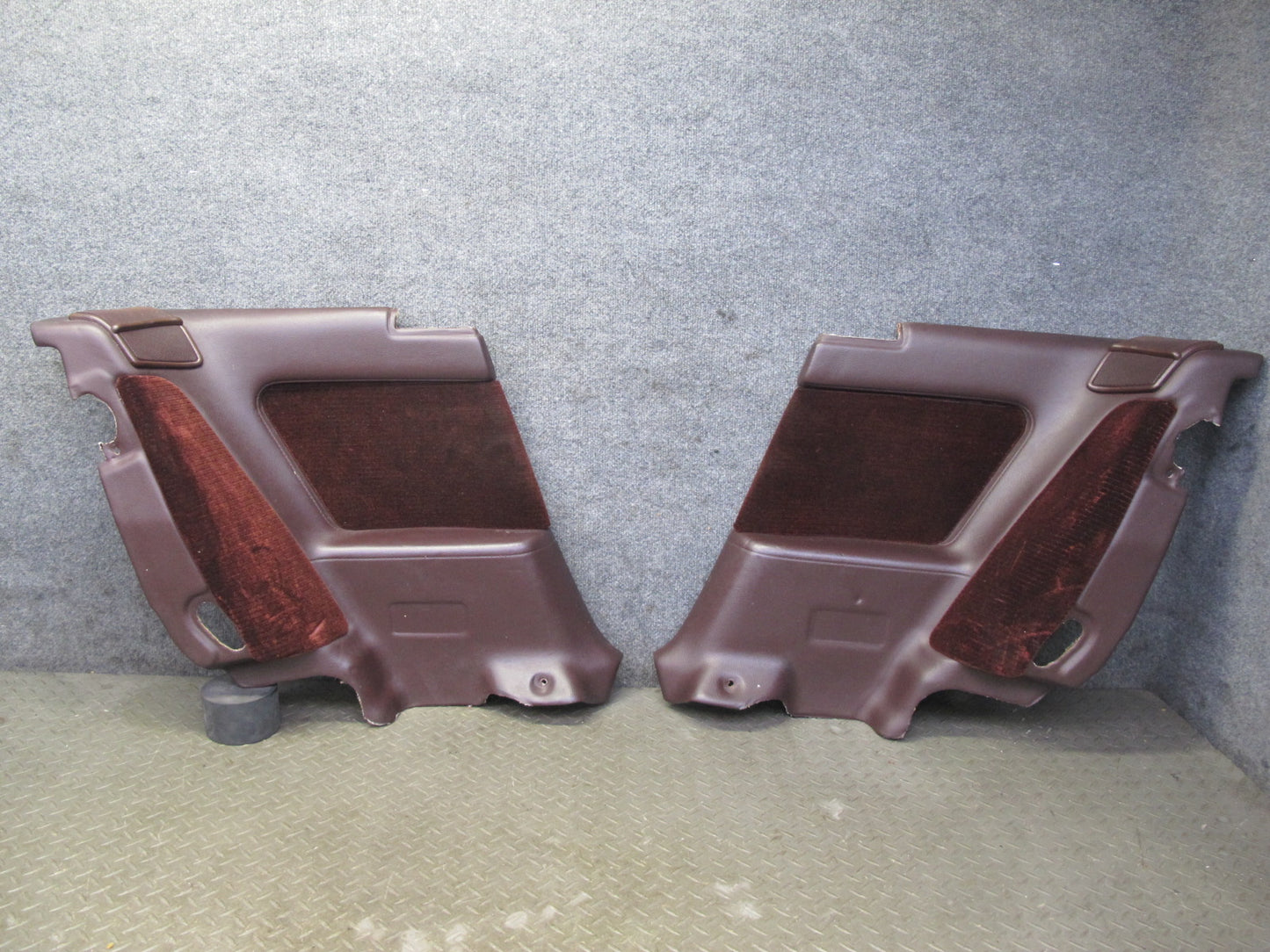 86-92 Toyota Supra MA70L MK3 Set of 2 Rear Quarter Interior Trim Cover Panel OEM