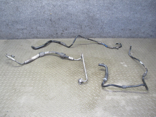 2011-2018 Porsche Cayenne 958 4.8L Power Steering Hose Pipe Line Set of 3