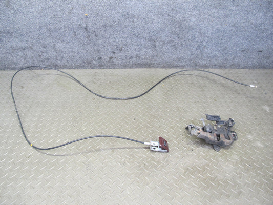 86-92 Toyota Supra MA70L MK3 Front Hood Lock Latch Release Handle w Cable OEM