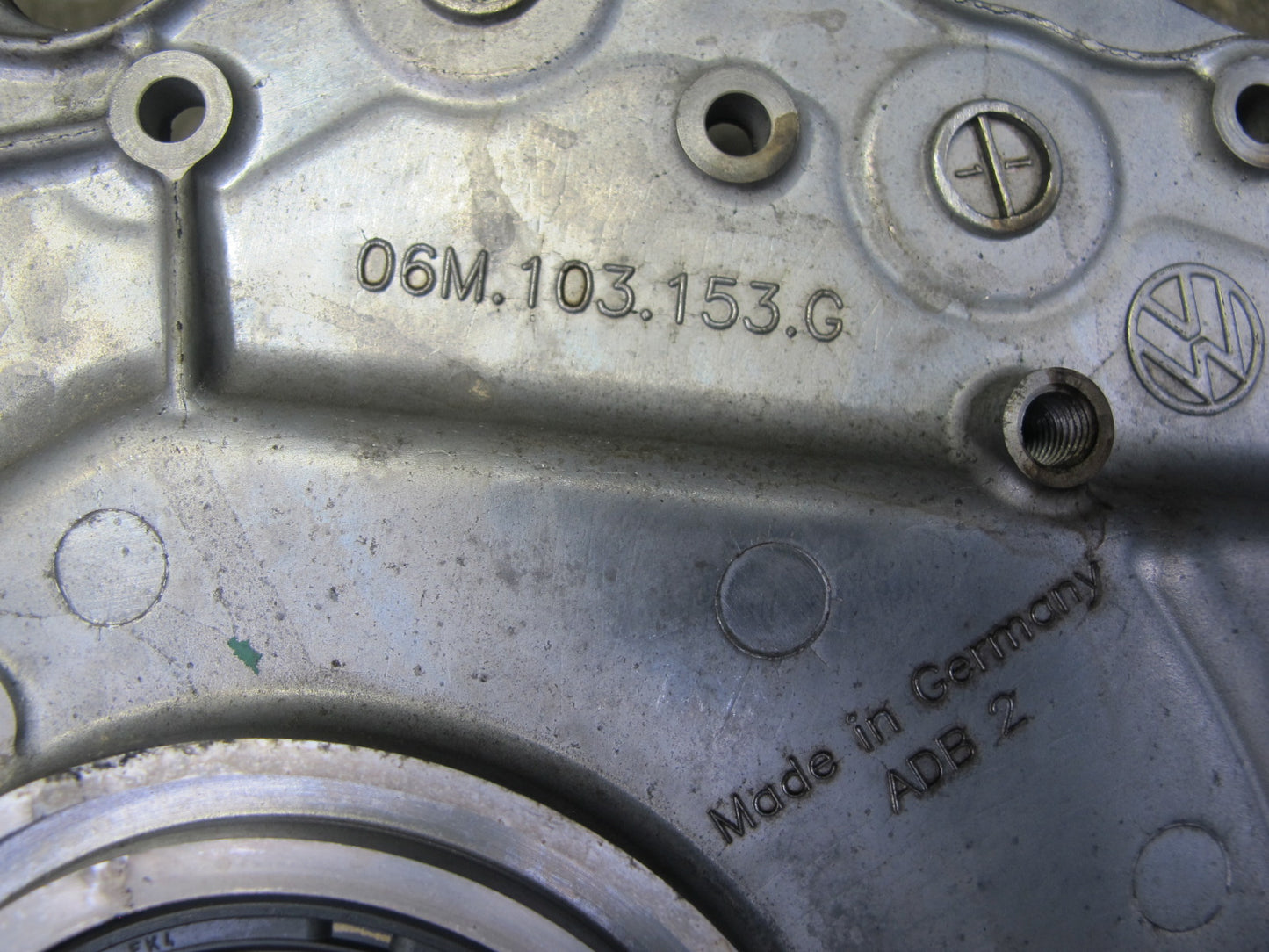17-23 Porsche Panamera 971 2.9L Engine Sealing Flange Plate Cover 06M103153G