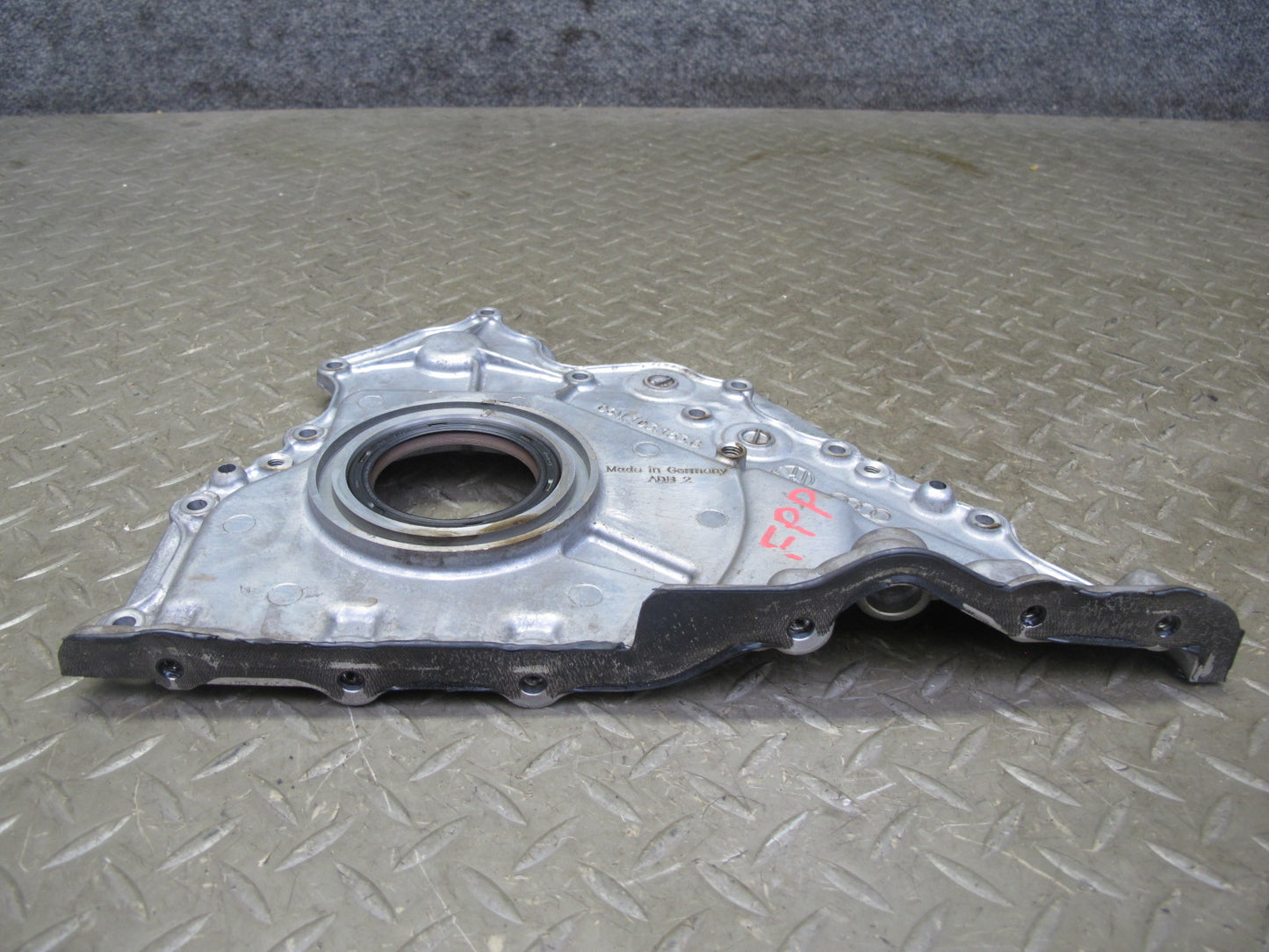 17-23 Porsche Panamera 971 2.9L Engine Sealing Flange Plate Cover 06M103153G