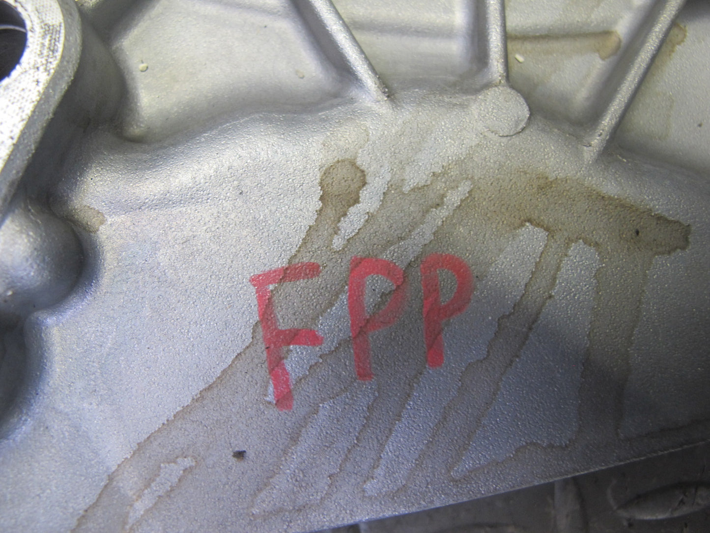 17-23 Porsche Panamera 971 2.9L Engine Rear Timing Plate Cover 06M103173K