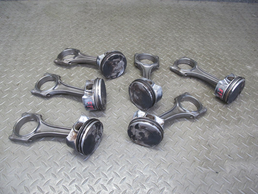 17-23 Porsche Panamera 971 2.9L Engine Piston Connecting  Rod Set of 6 43k Miles
