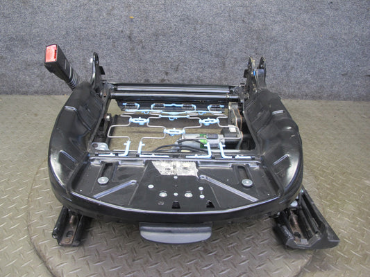 07-13 BMW E93 335i Conv Front Left Sport Seat Lower Frame Track Rail w Motor OEM