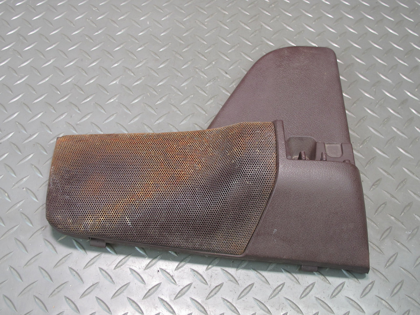 86-92 Toyota Supra MA70L Rear Left & Right Speaker Trim Cover Set Maroon OEM