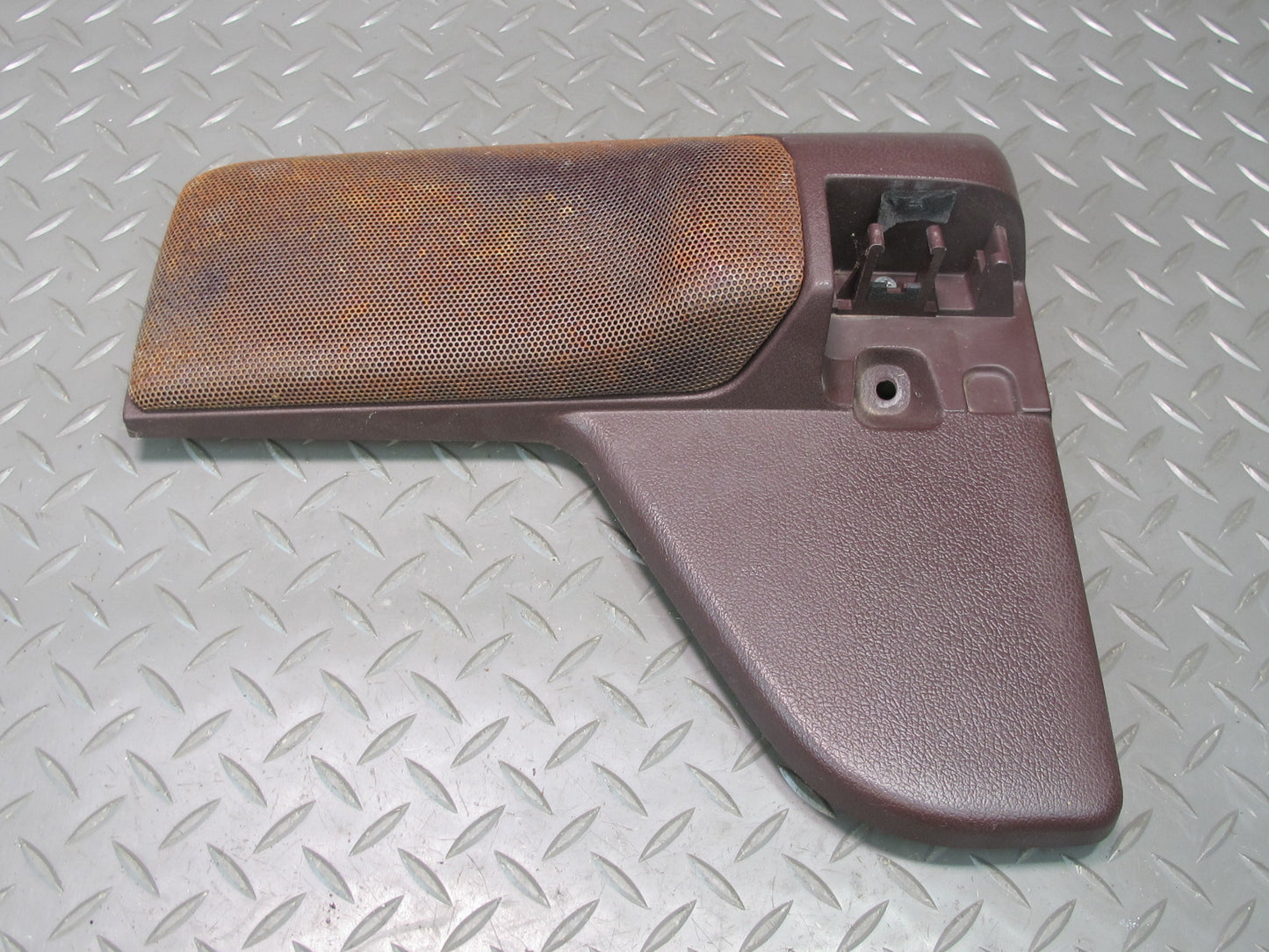 86-92 Toyota Supra MA70L Rear Left & Right Speaker Trim Cover Set Maroon OEM