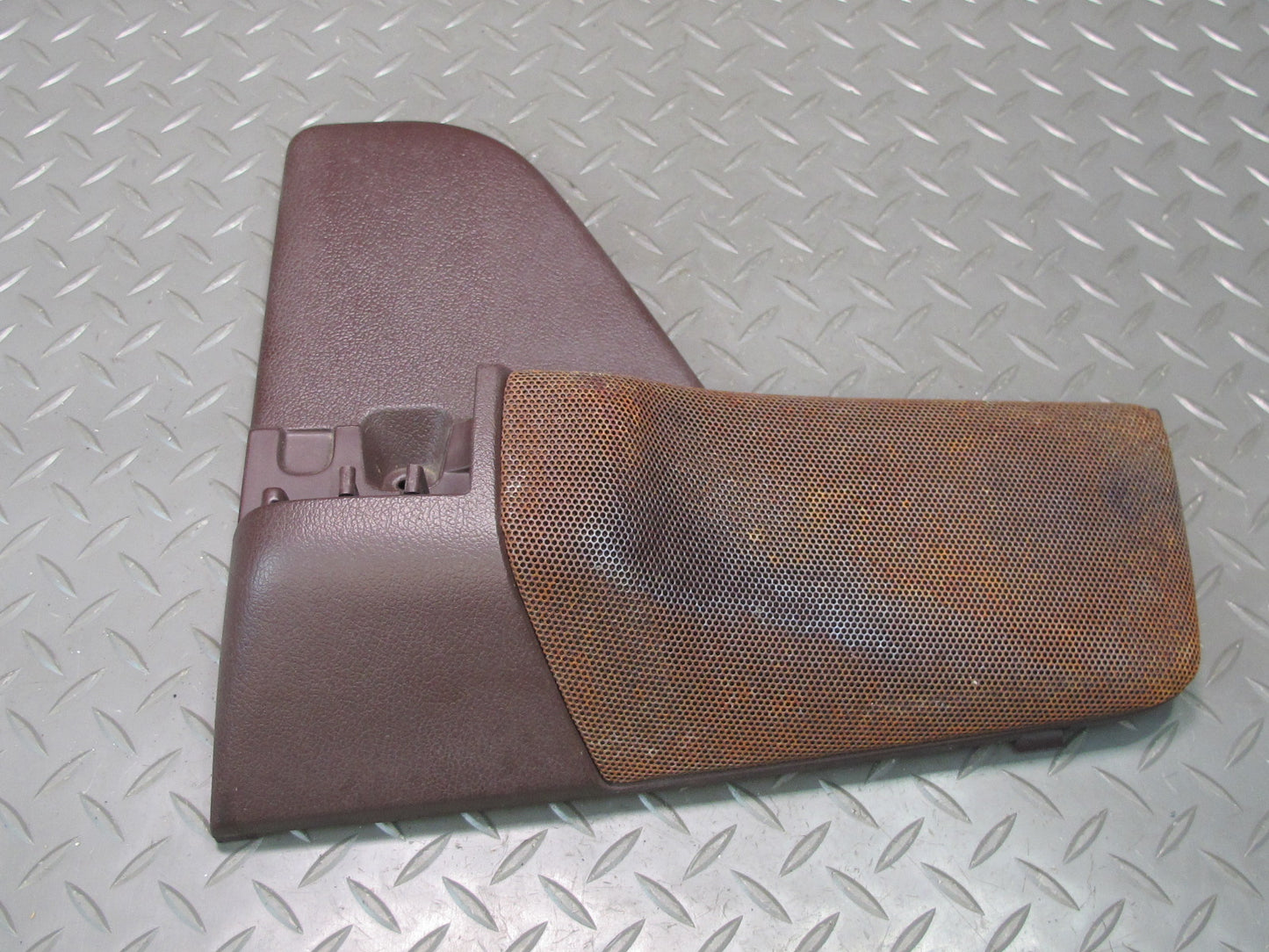 86-92 Toyota Supra MA70L Rear Left & Right Speaker Trim Cover Set Maroon OEM